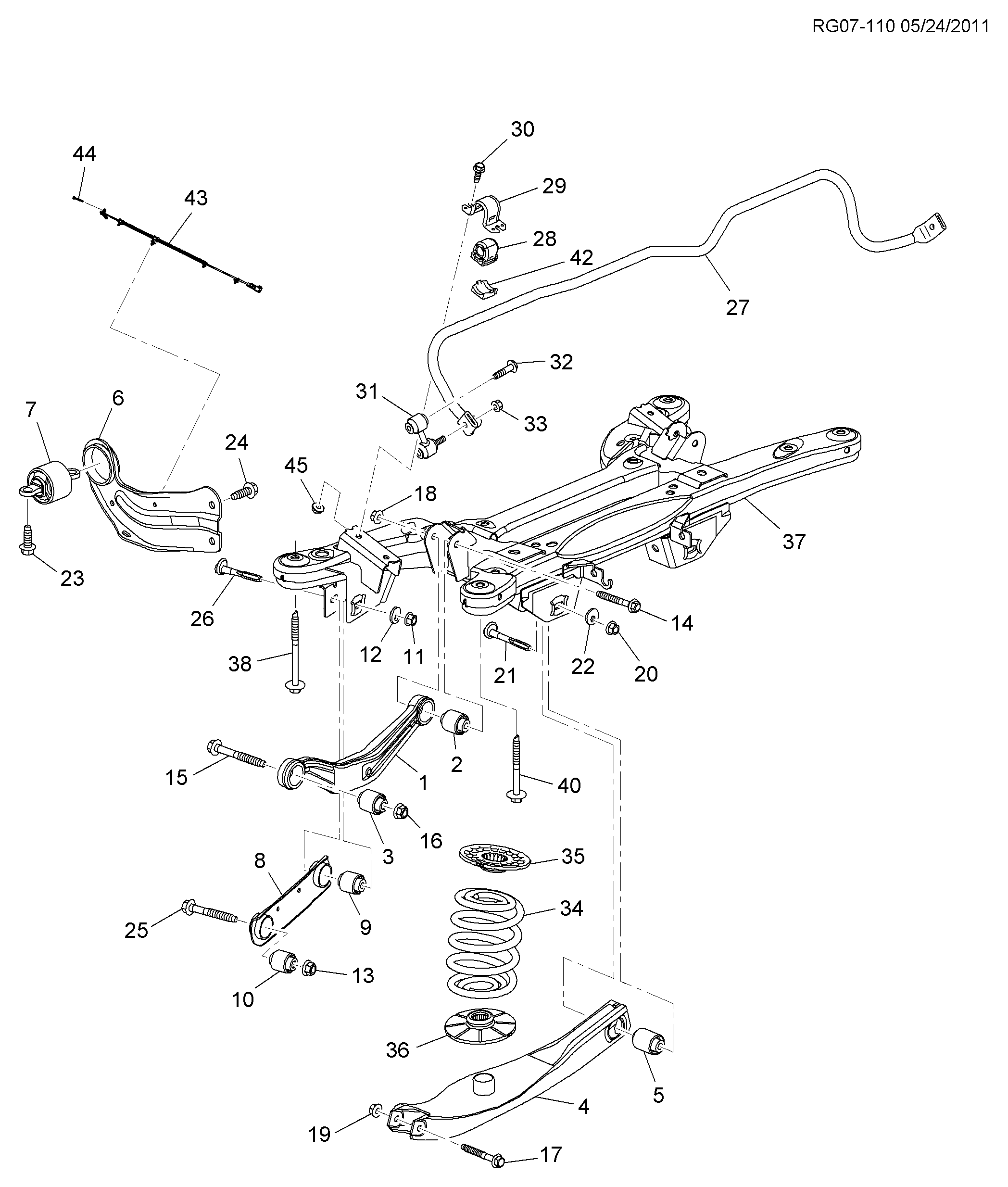 GM 13281792 - Asta / Puntone, Stabilizzatore www.autoricambi360.it