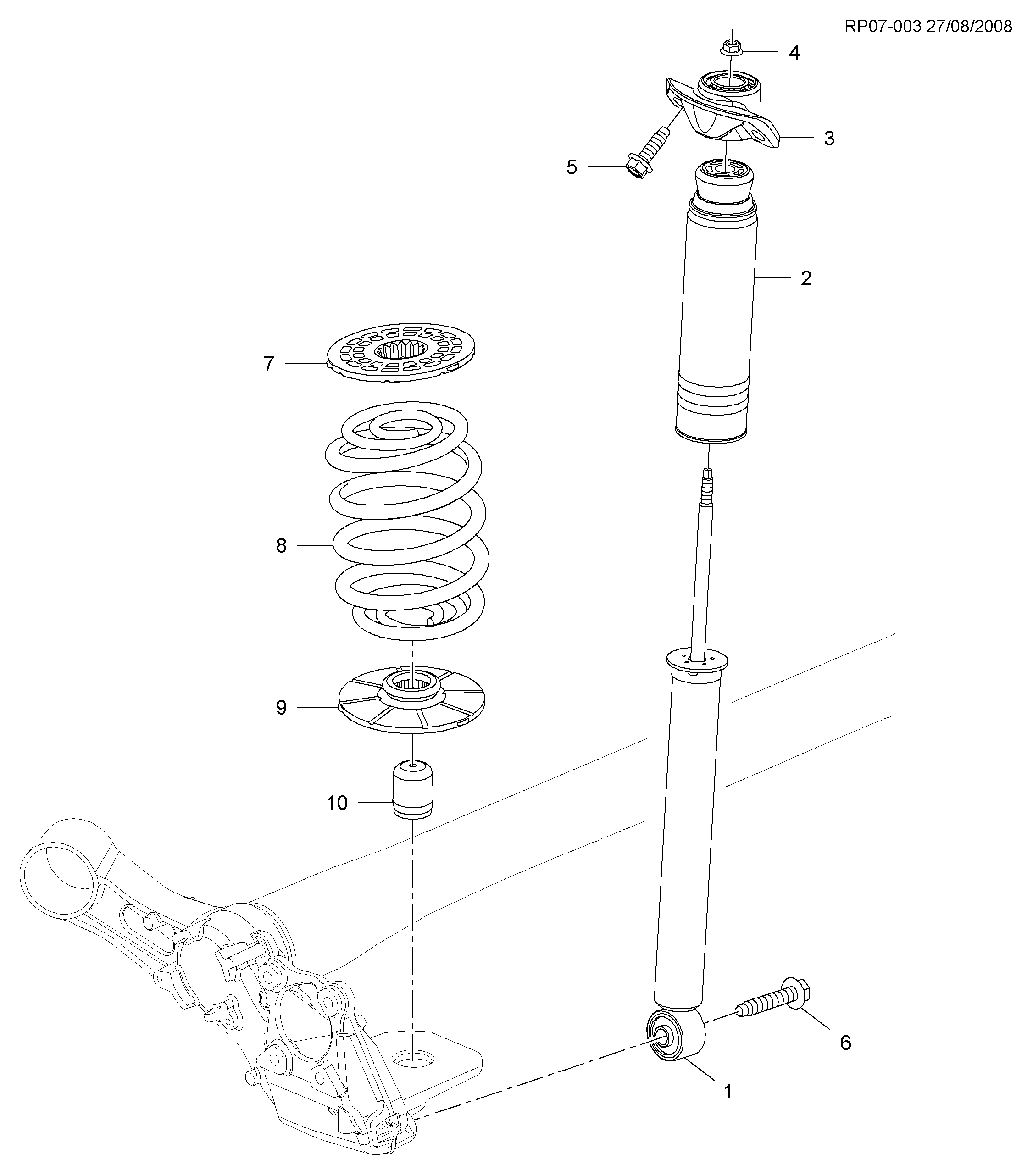 PSA 13412147 - Ammortizzatore www.autoricambi360.it