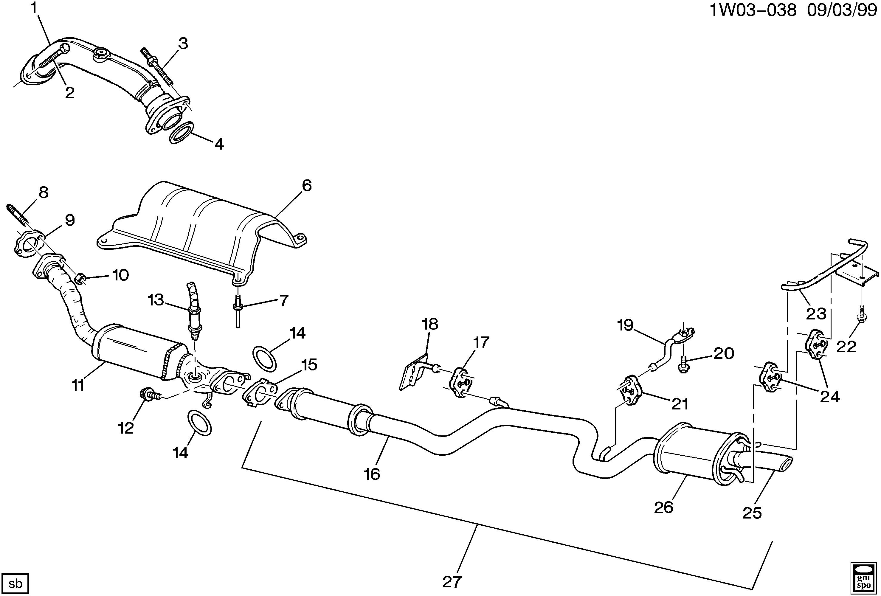GM 19178747 - Sonda lambda www.autoricambi360.it