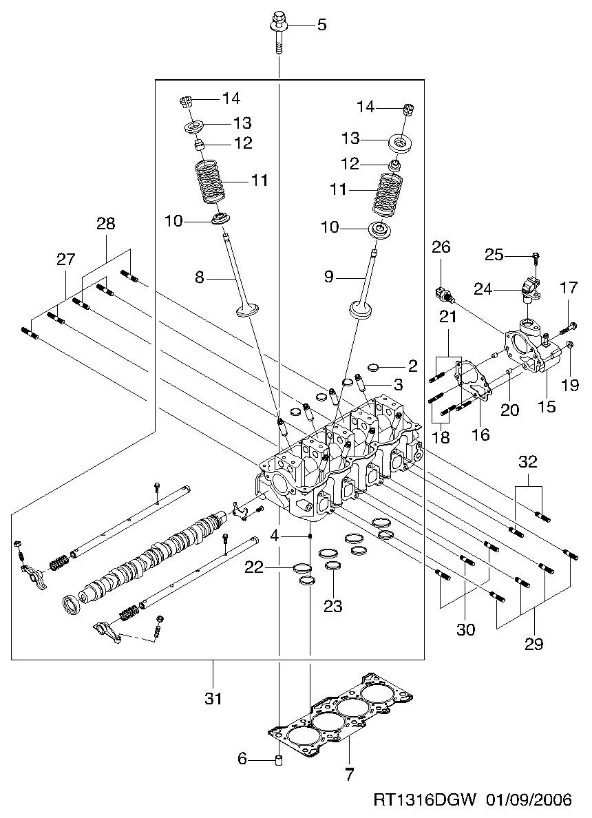 PSA 96325864 - Sensore, Temperatura refrigerante www.autoricambi360.it