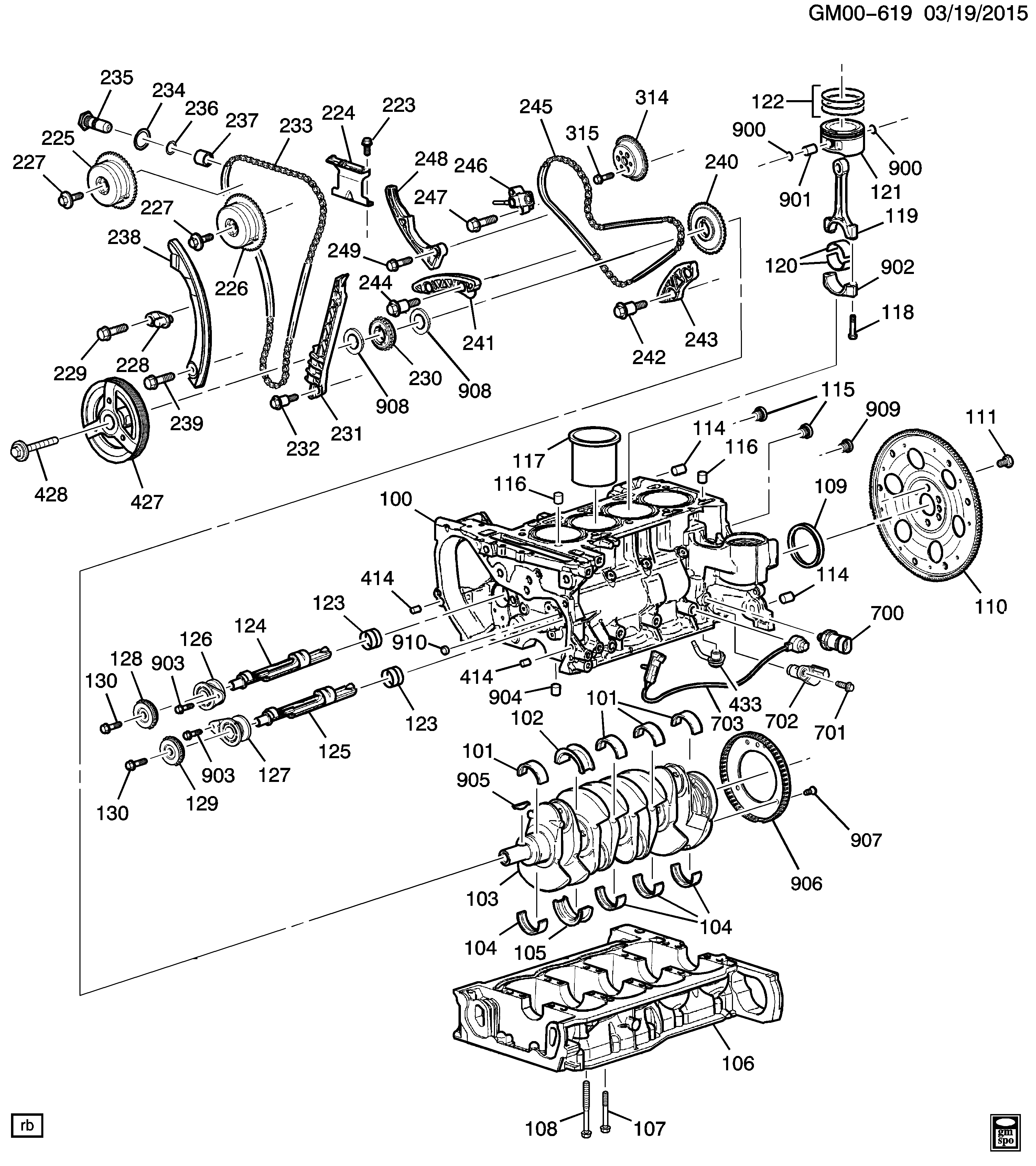 PSA 90537299 - Kit catena distribuzione www.autoricambi360.it