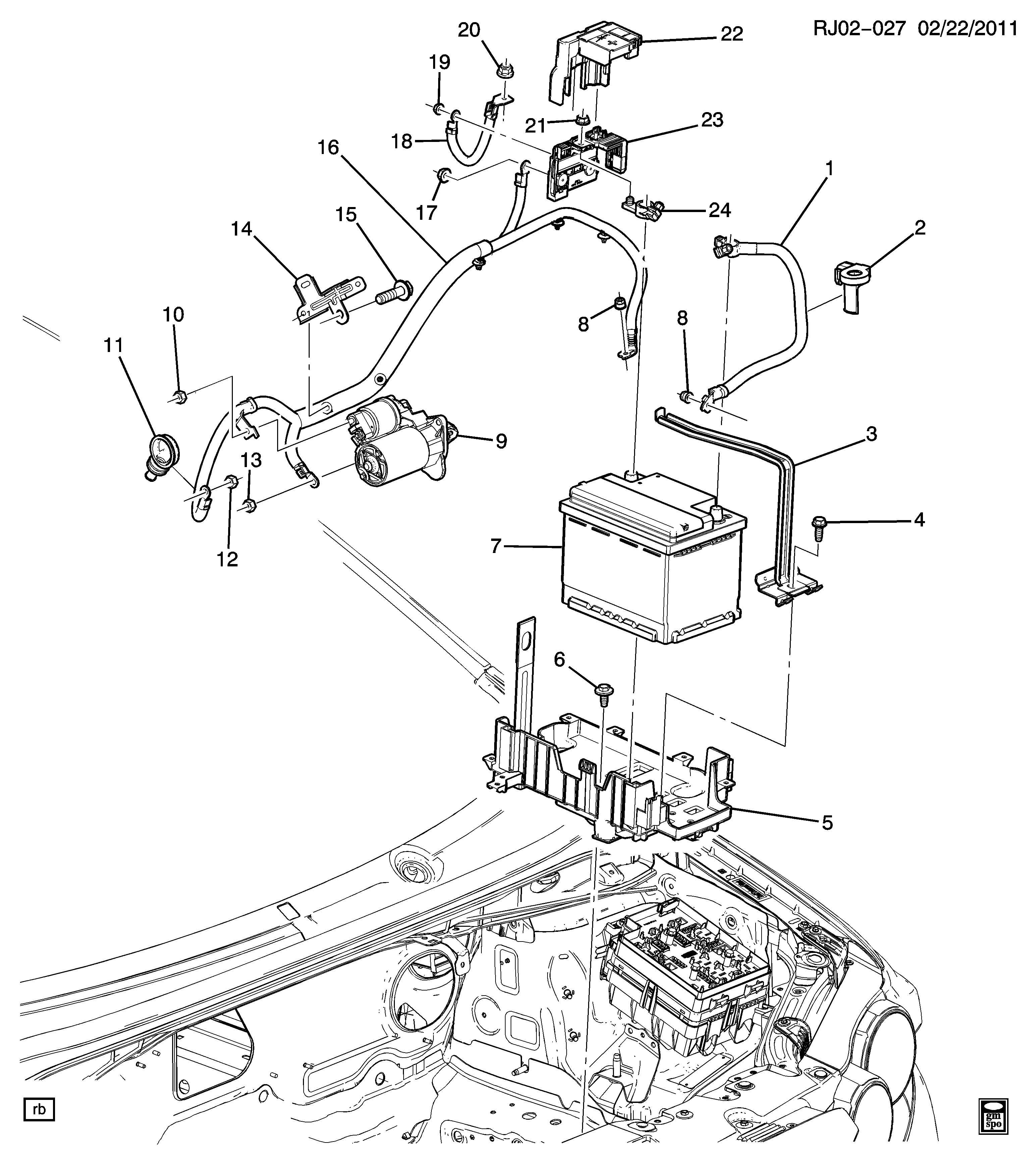 GM 13502368 - Batteria avviamento www.autoricambi360.it