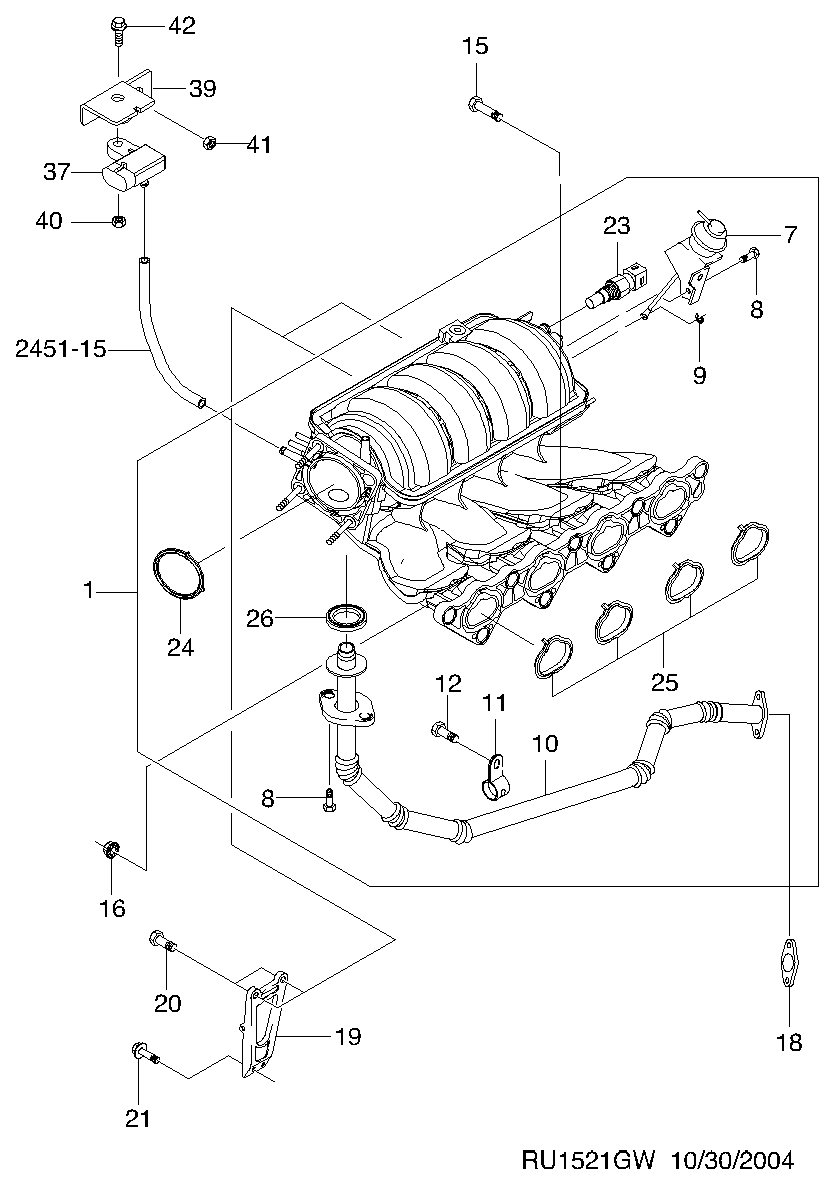 GM 25184080 - Sensore, Pressione collettore d'aspirazione www.autoricambi360.it