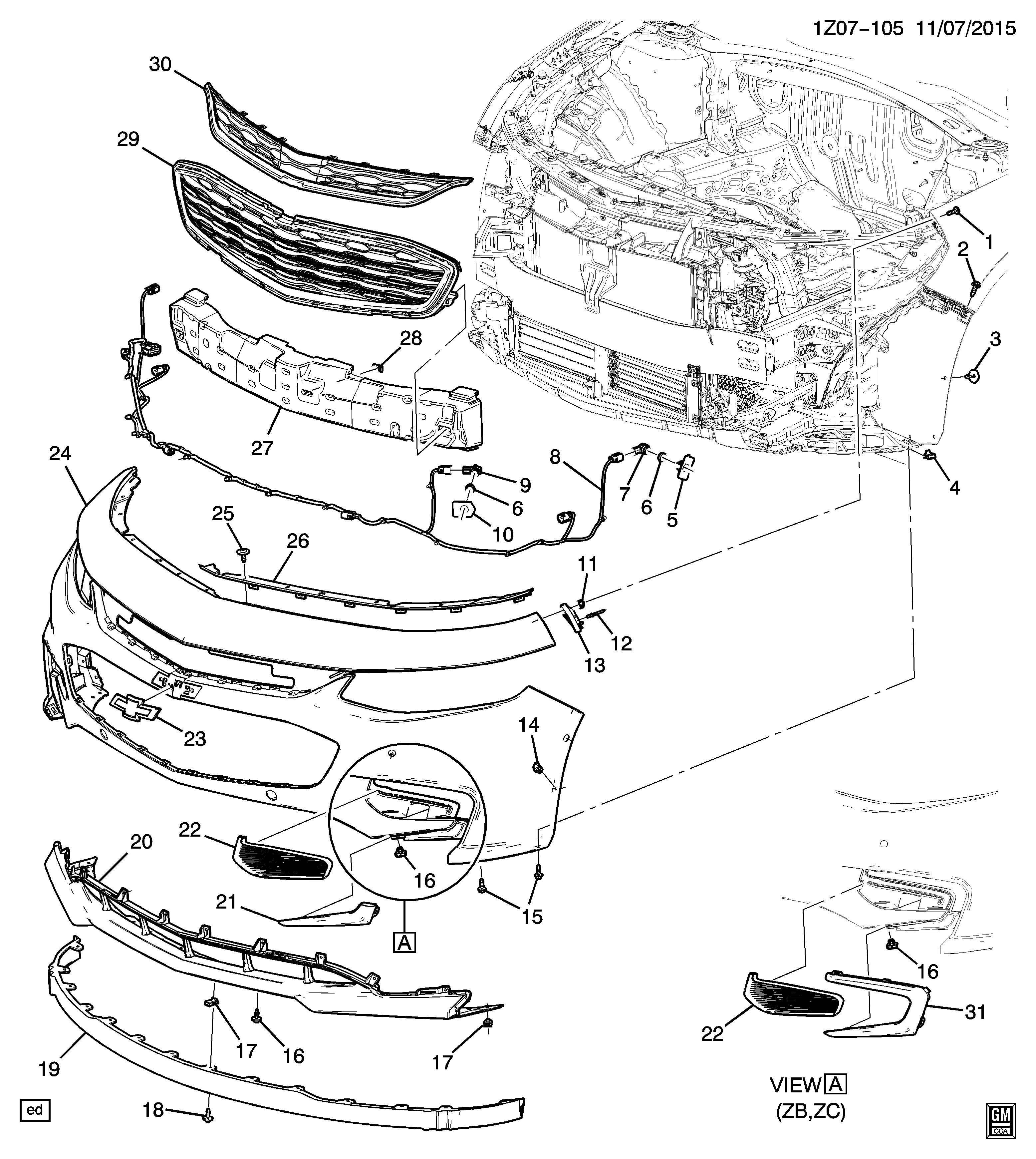 PSA 23 428 268 - Sensore, Assistenza parcheggio www.autoricambi360.it
