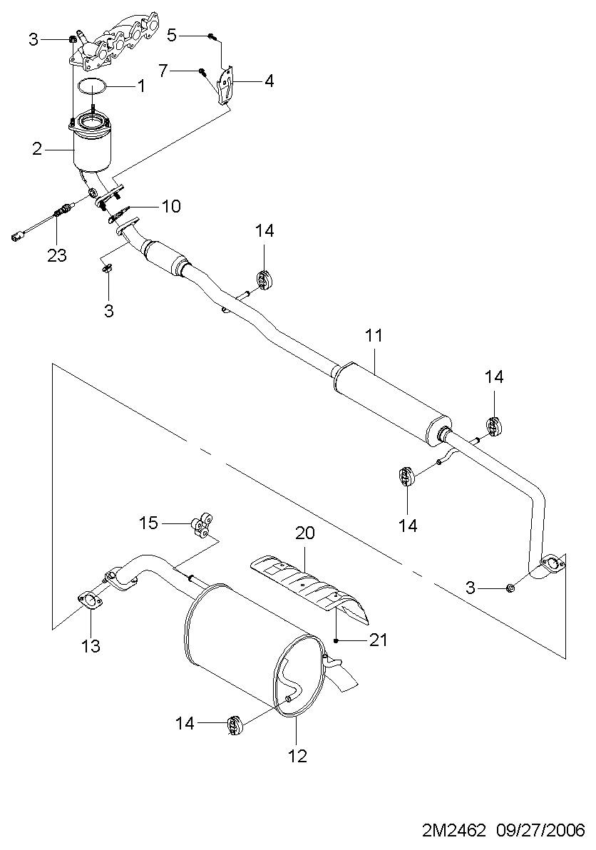 GM 96 415 640 - Sonda lambda www.autoricambi360.it