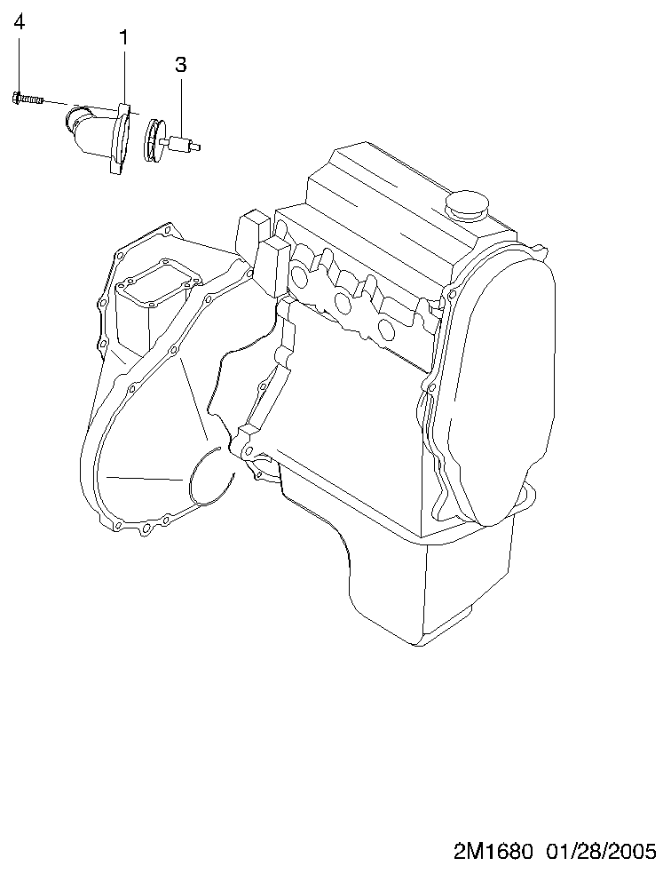 PSA 94580182 - Termostato, Refrigerante www.autoricambi360.it