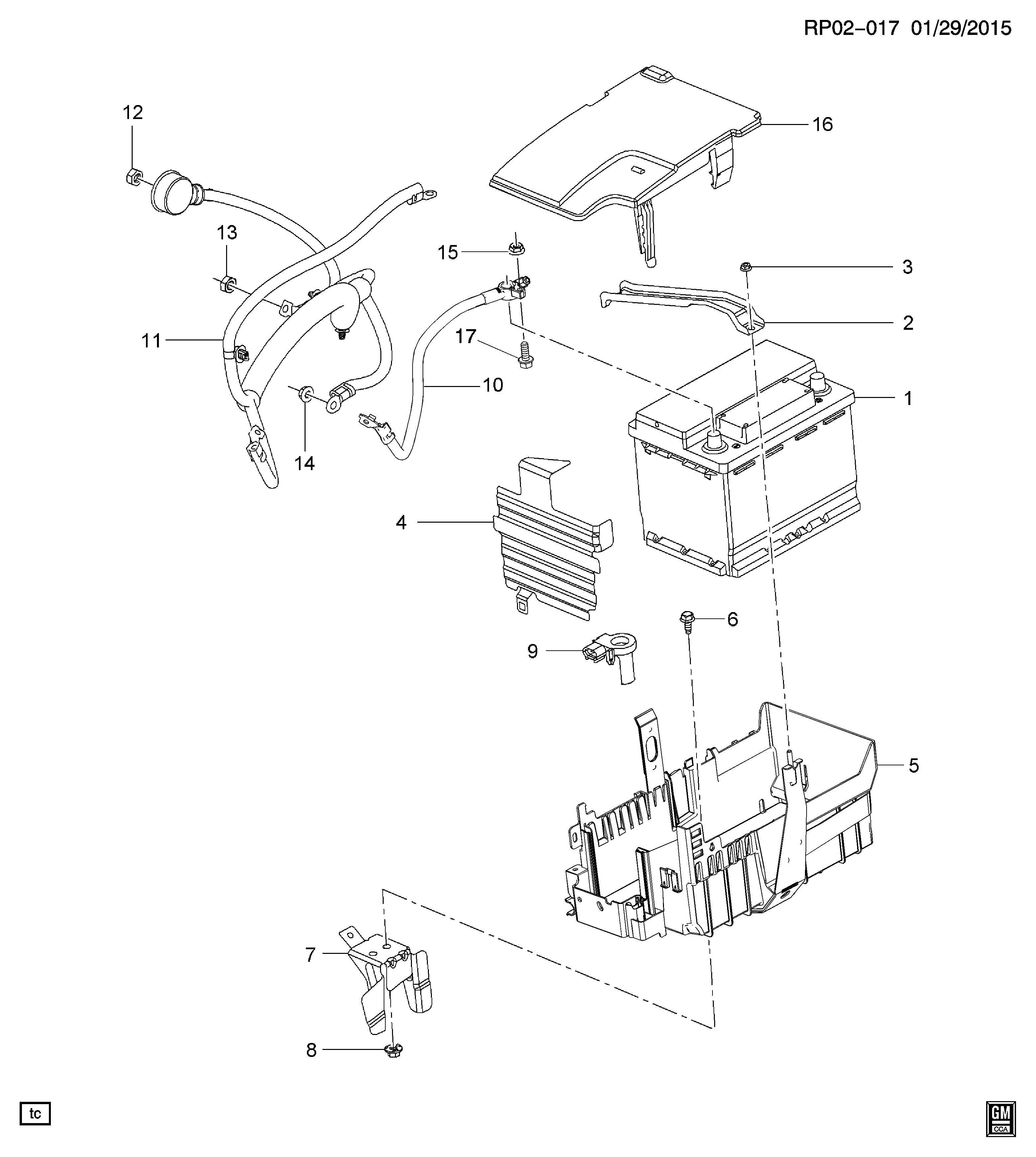 GM 13502627 - Batteria avviamento www.autoricambi360.it