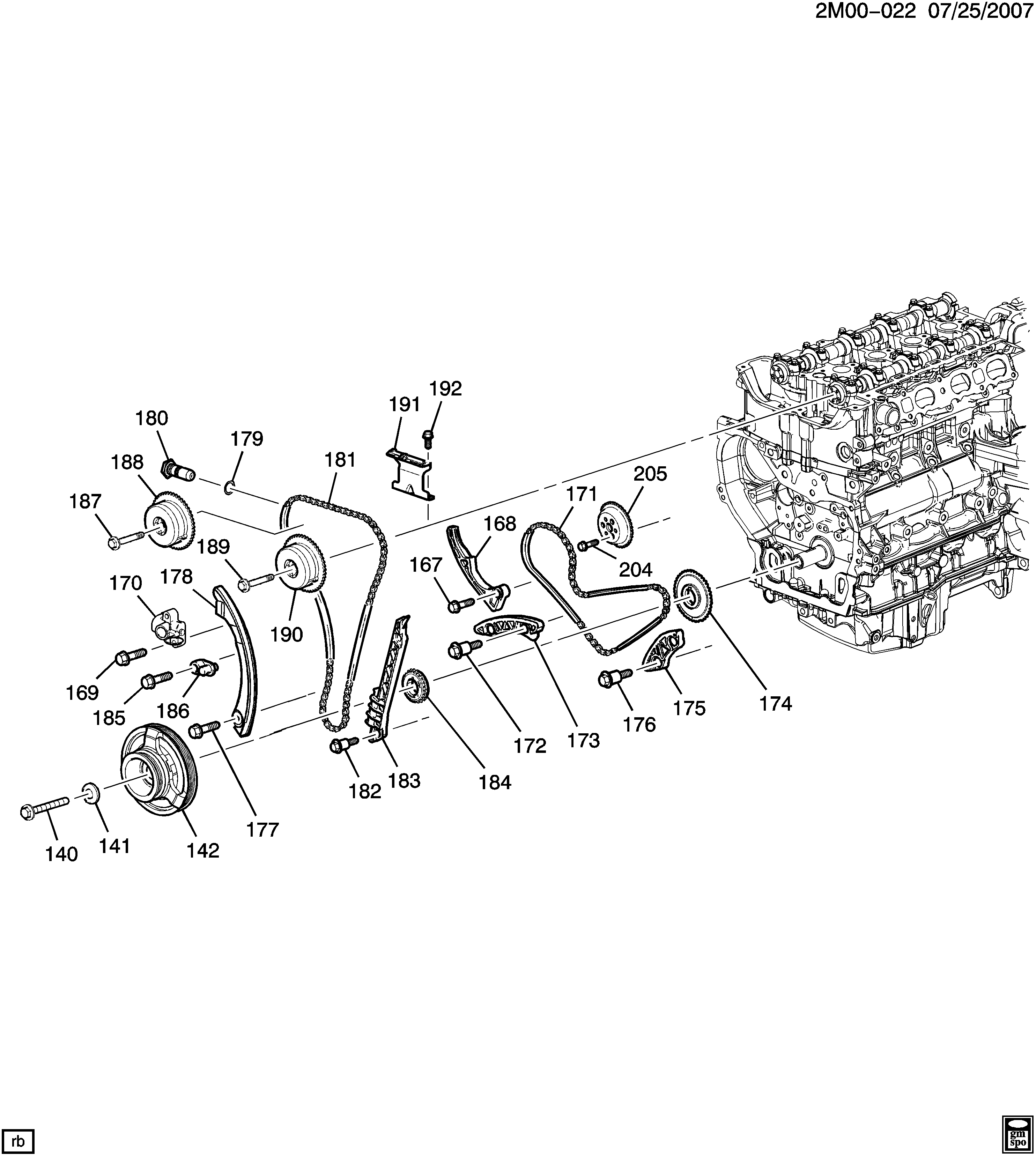 PSA 90537299 - Kit catena distribuzione www.autoricambi360.it