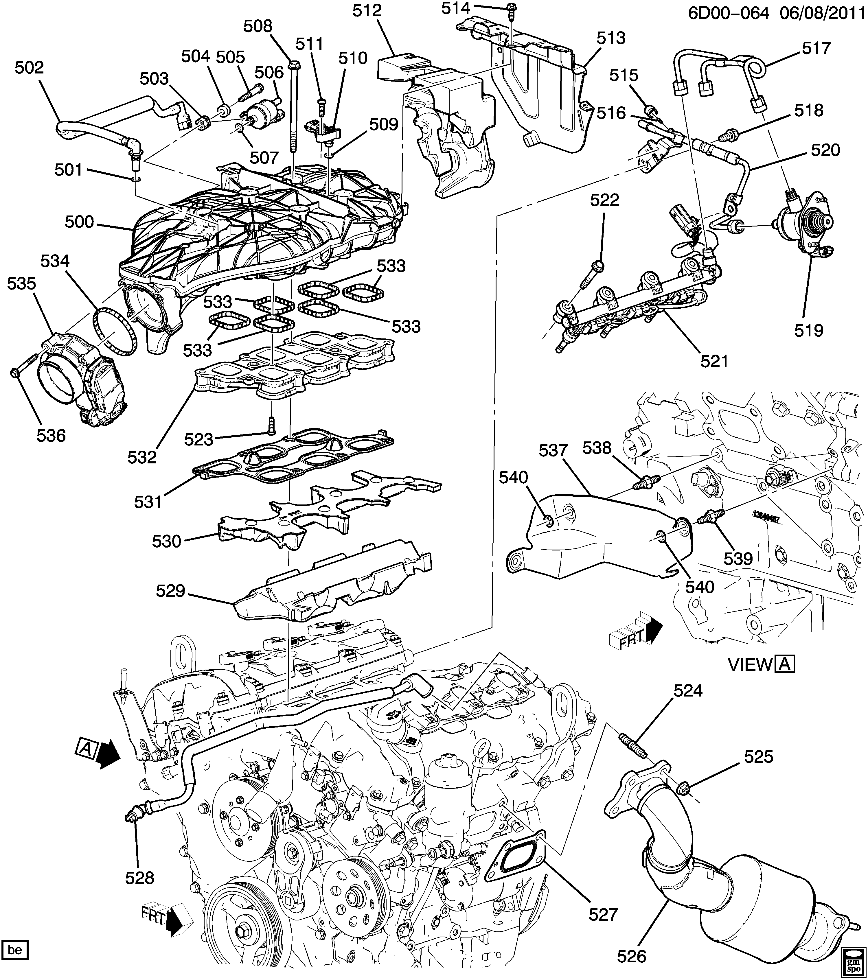 PSA 55573248 - Sensore, Pressione collettore d'aspirazione www.autoricambi360.it