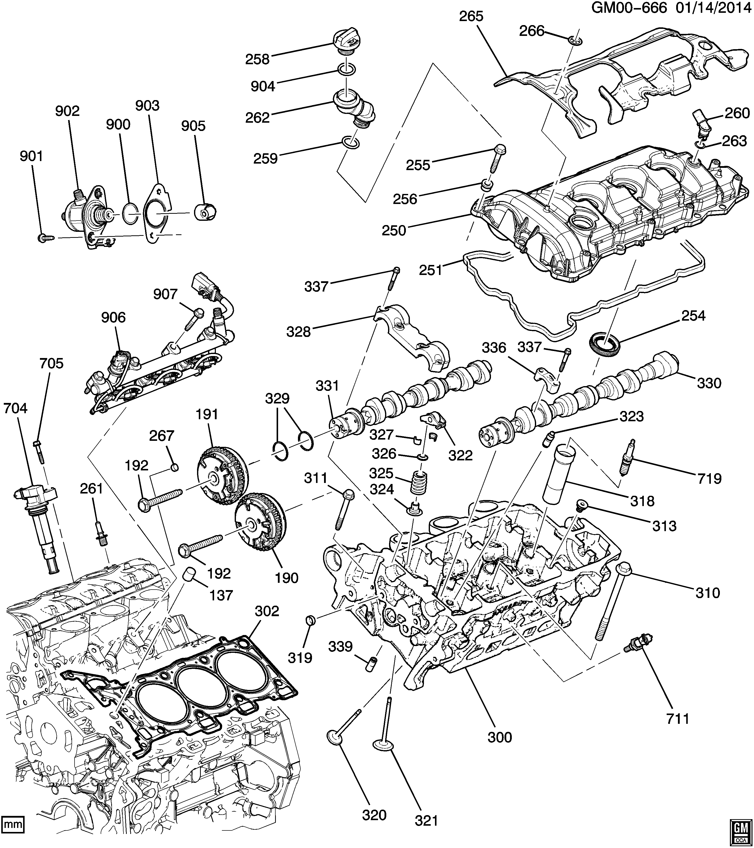 GM 12 611 420 - Sensore, Temperatura refrigerante www.autoricambi360.it