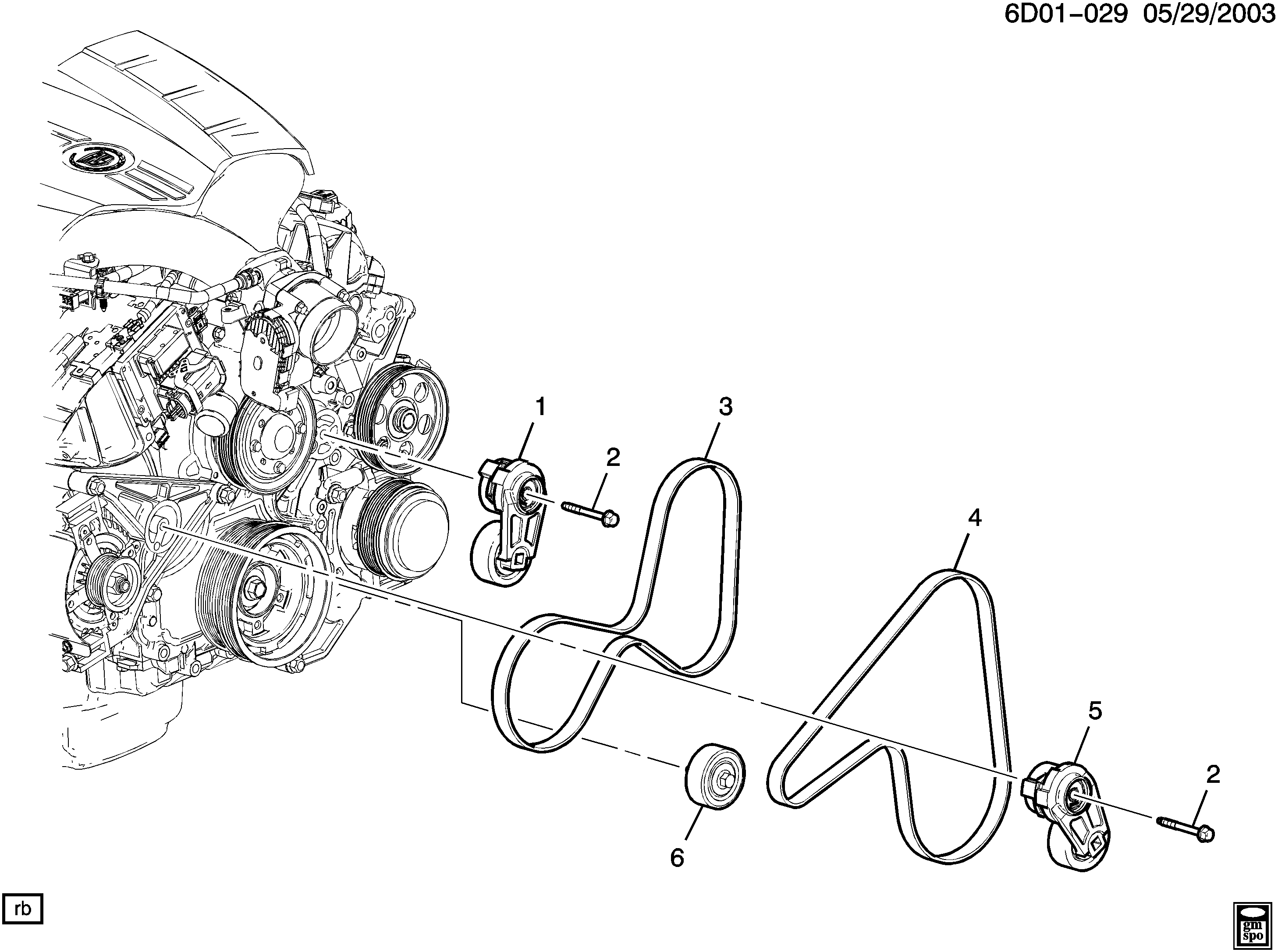 GM 12578001 - Cinghia Poly-V www.autoricambi360.it