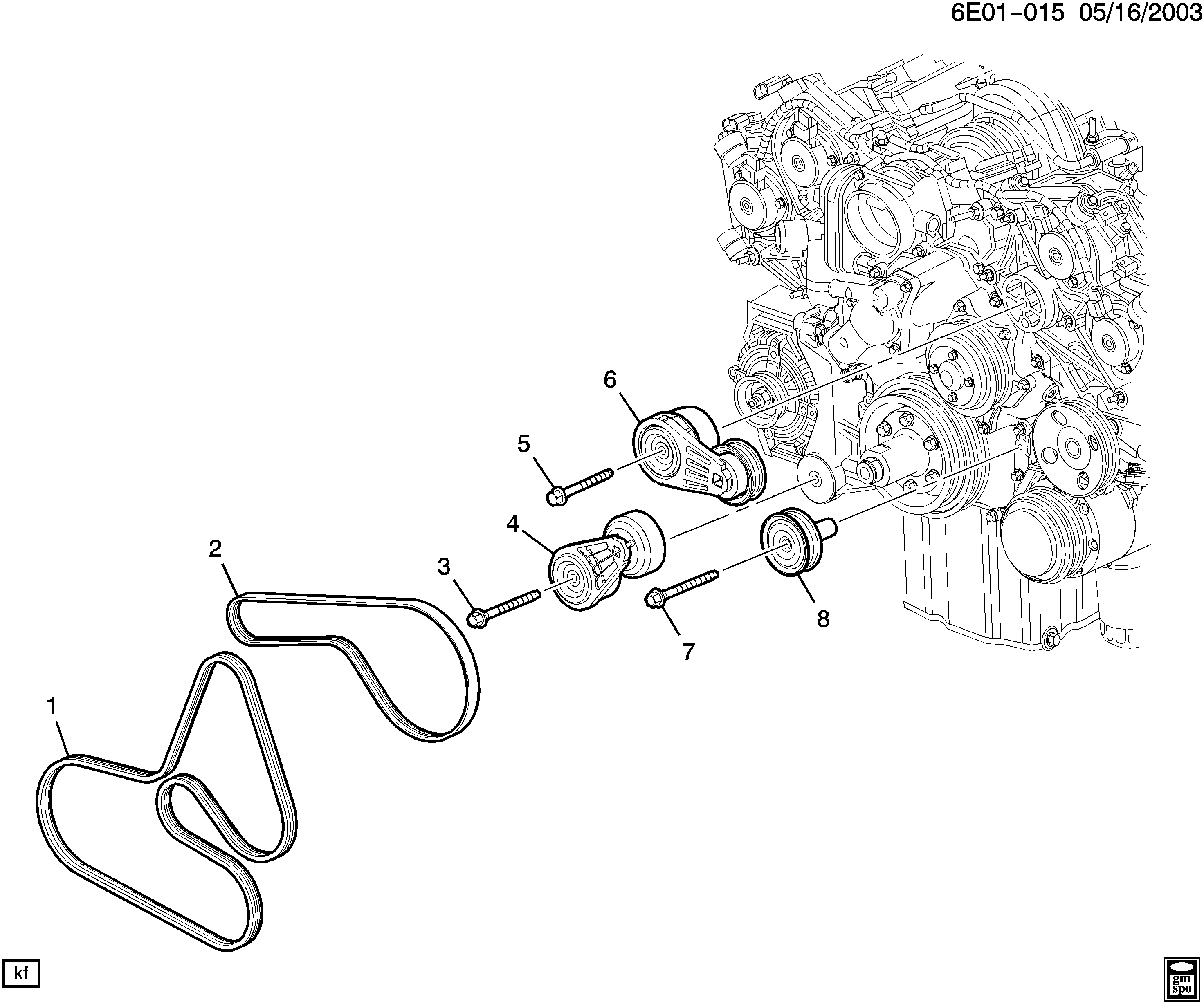 GM 12578062 - Cinghia Poly-V www.autoricambi360.it