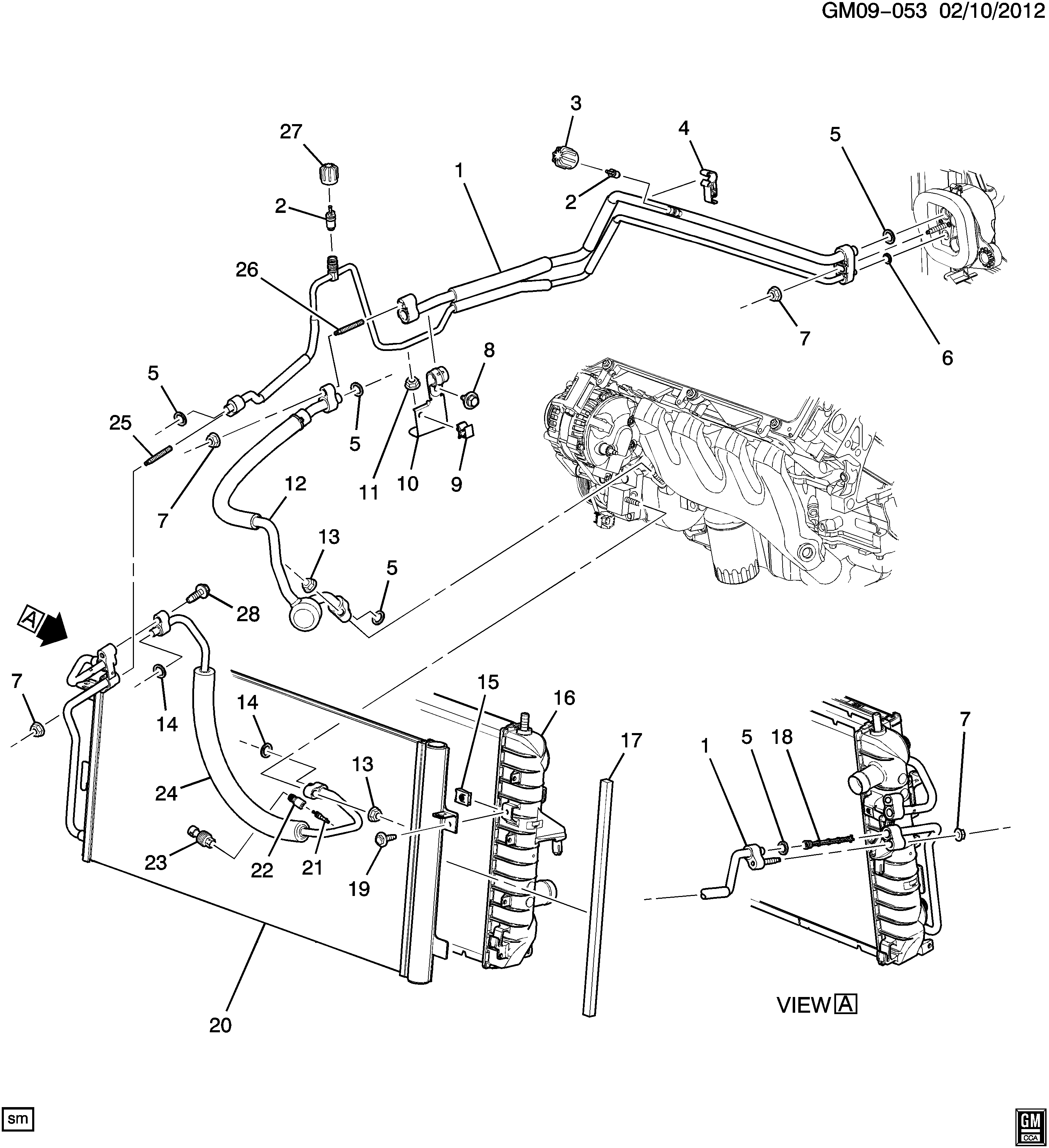 PSA 13587668 - Interruttore a pressione, Climatizzatore www.autoricambi360.it