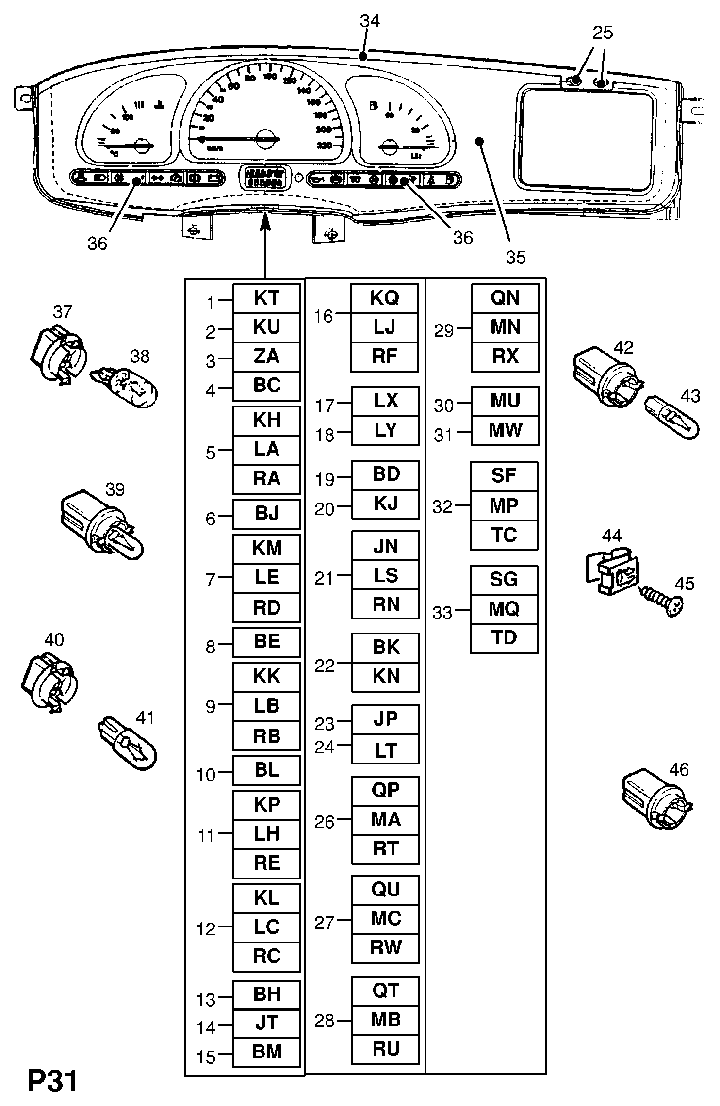 FORD 123 42 04 - Ammortizzatore www.autoricambi360.it