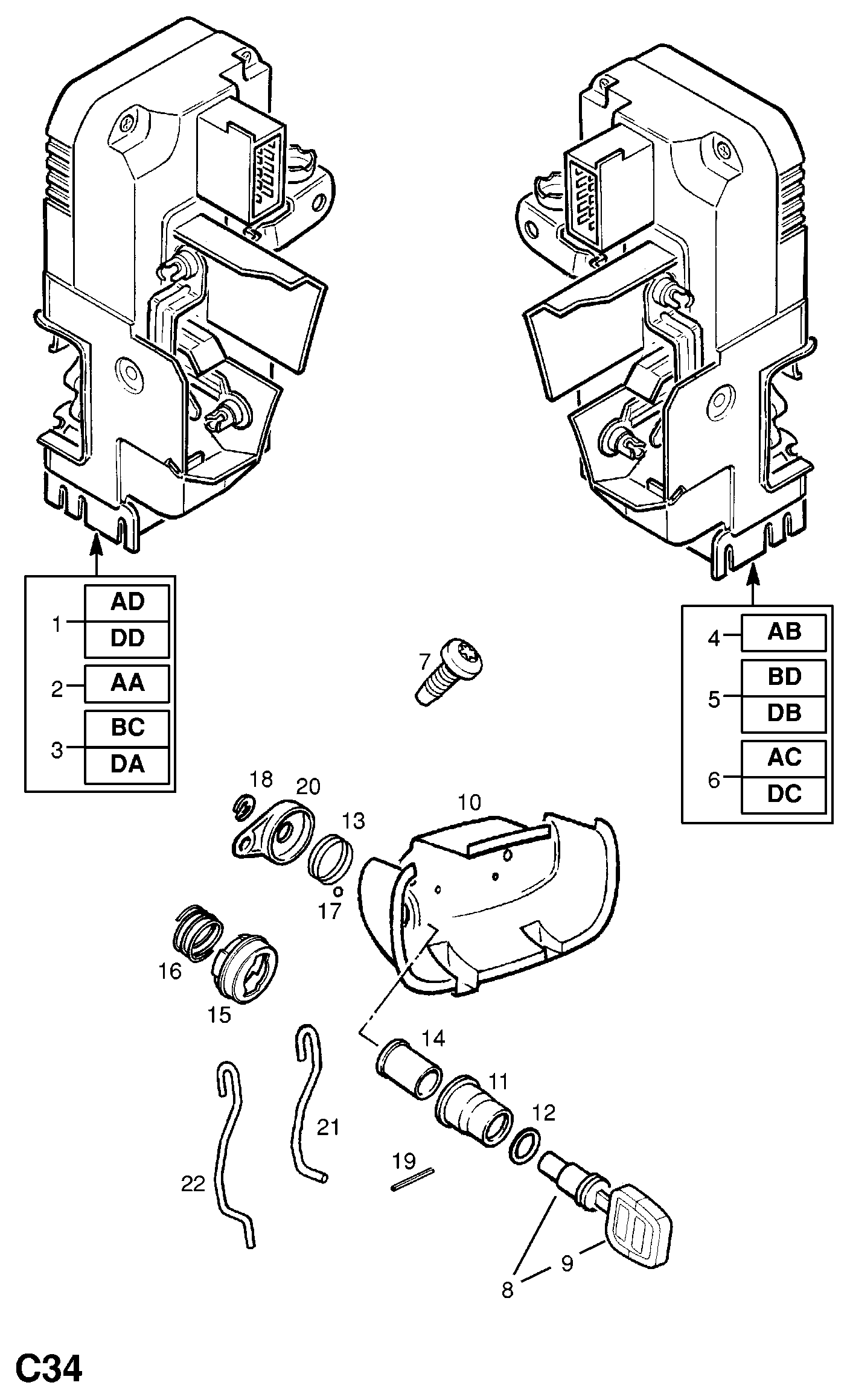 PSA 1338 37 - Termostato, Refrigerante www.autoricambi360.it