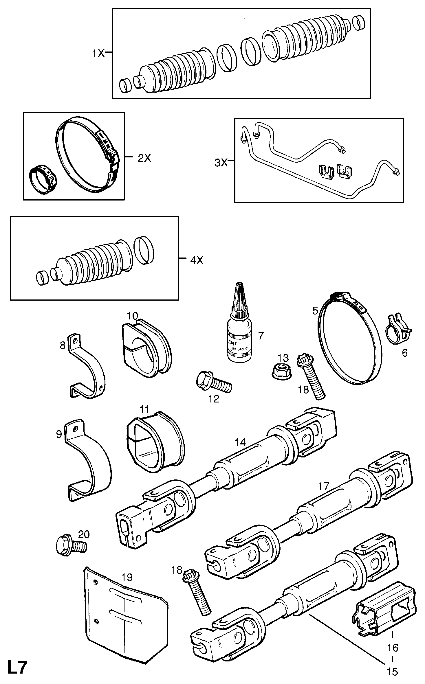 PSA 1609095 - Kit soffietto, Sterzo www.autoricambi360.it