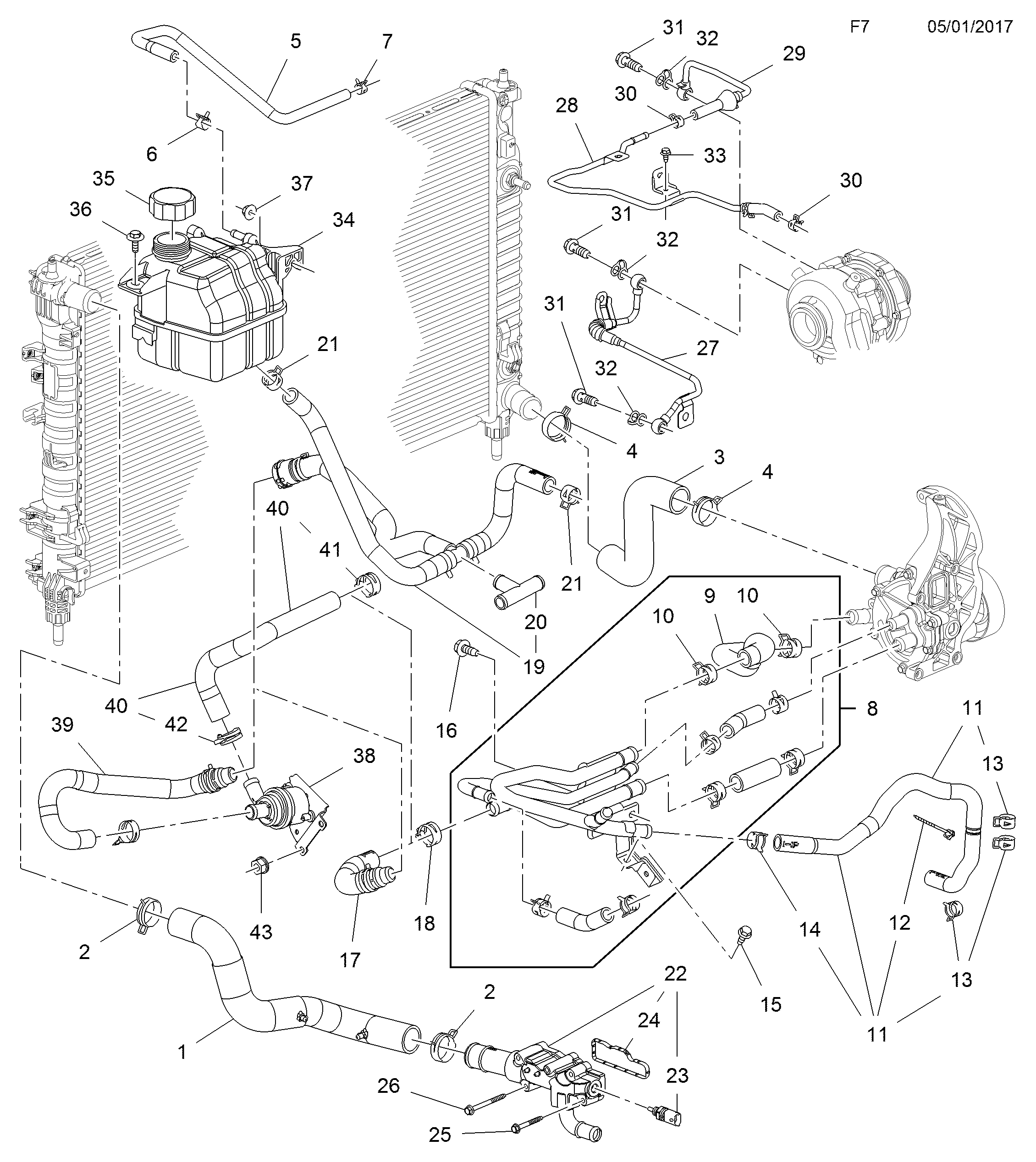 PSA 48 18 227 - Sensore, Temperatura refrigerante www.autoricambi360.it