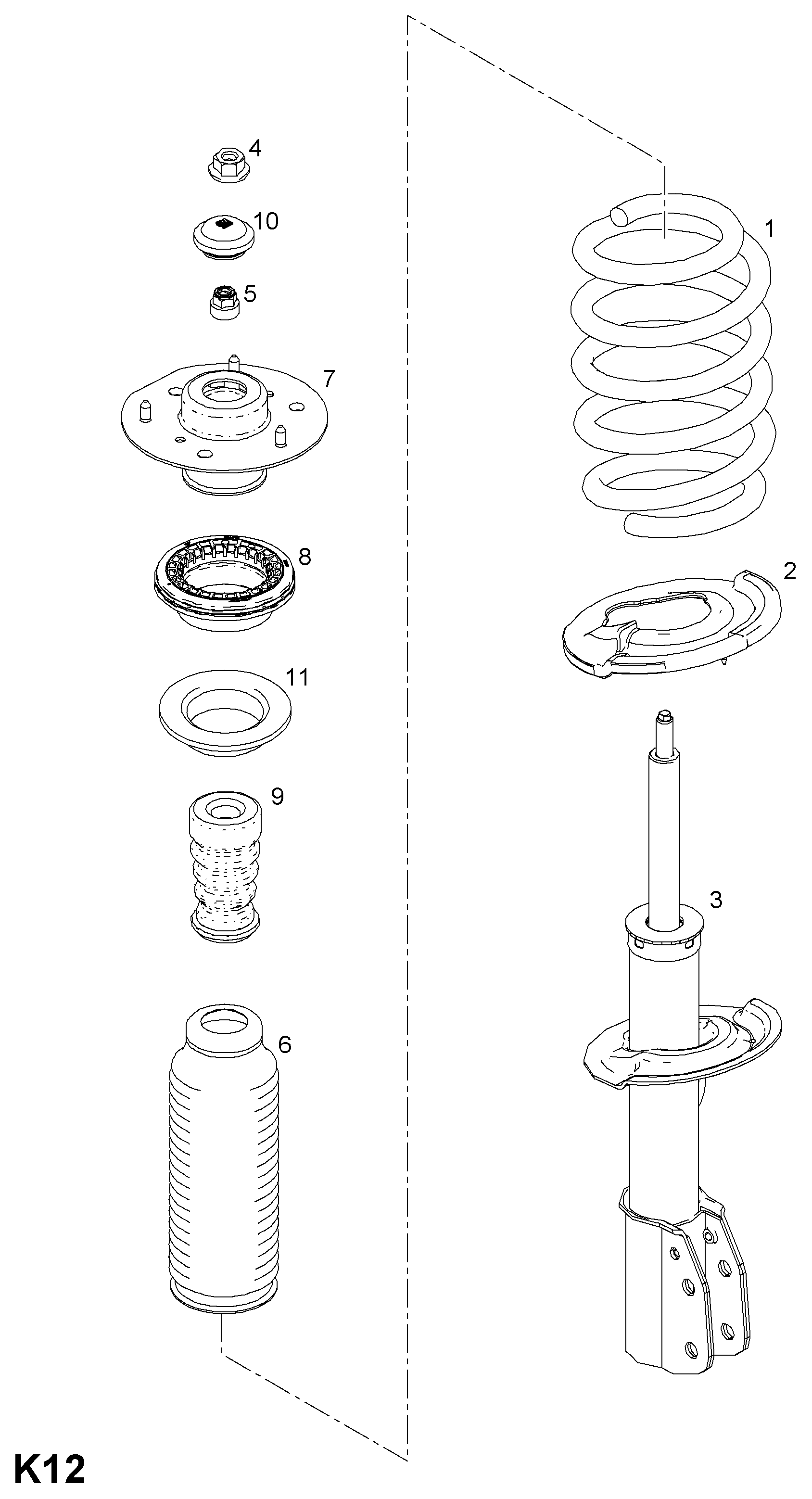 PSA 4806442 - Ammortizzatore www.autoricambi360.it