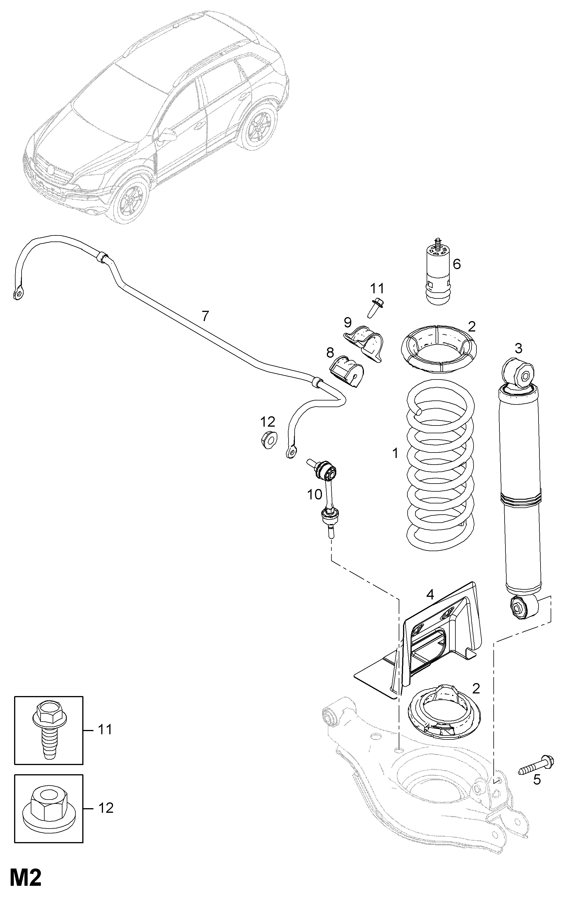 GM 48 04 642 - Asta / Puntone, Stabilizzatore www.autoricambi360.it