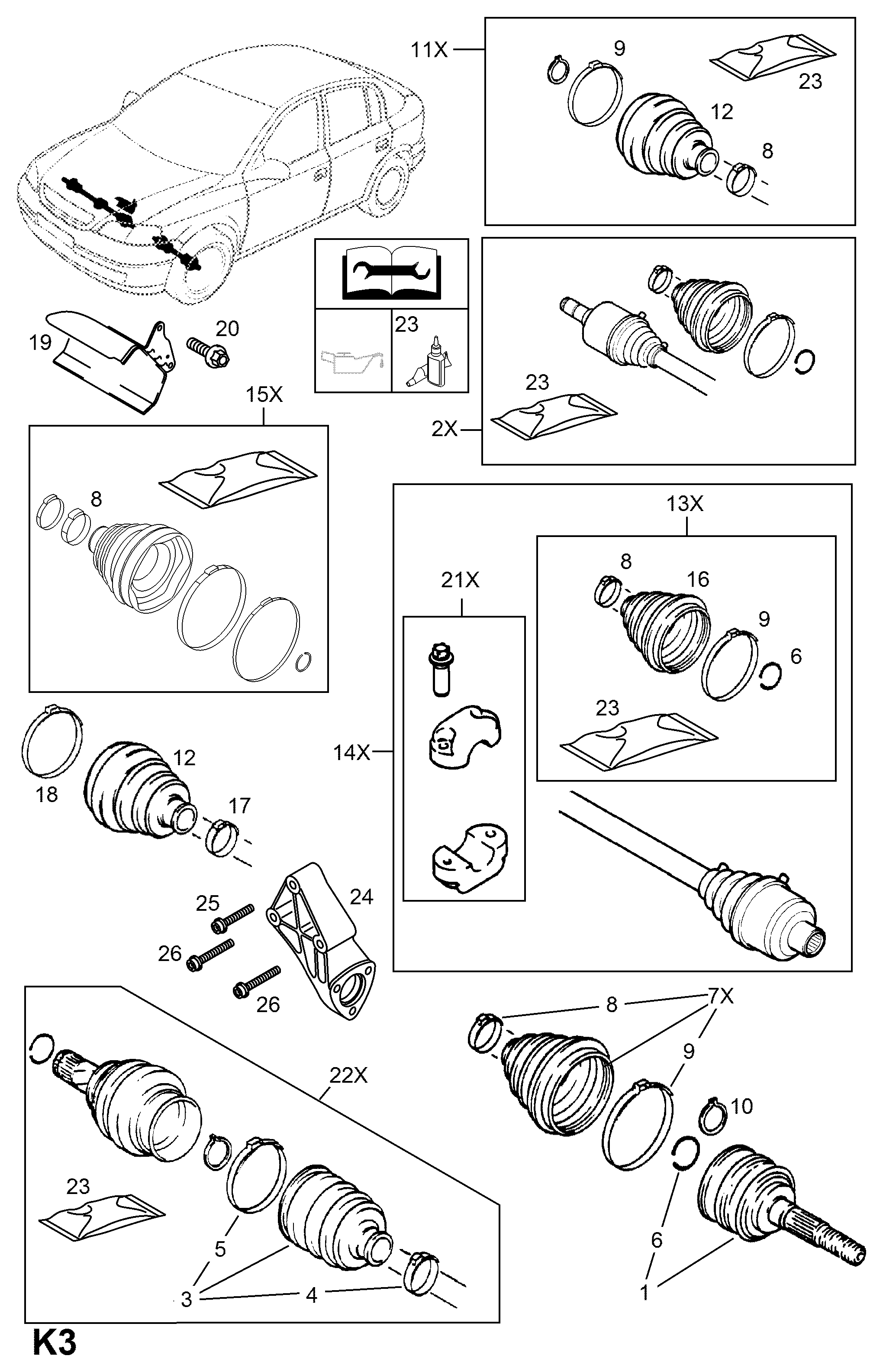 PSA 3 74 052 - Bullone / Vite www.autoricambi360.it