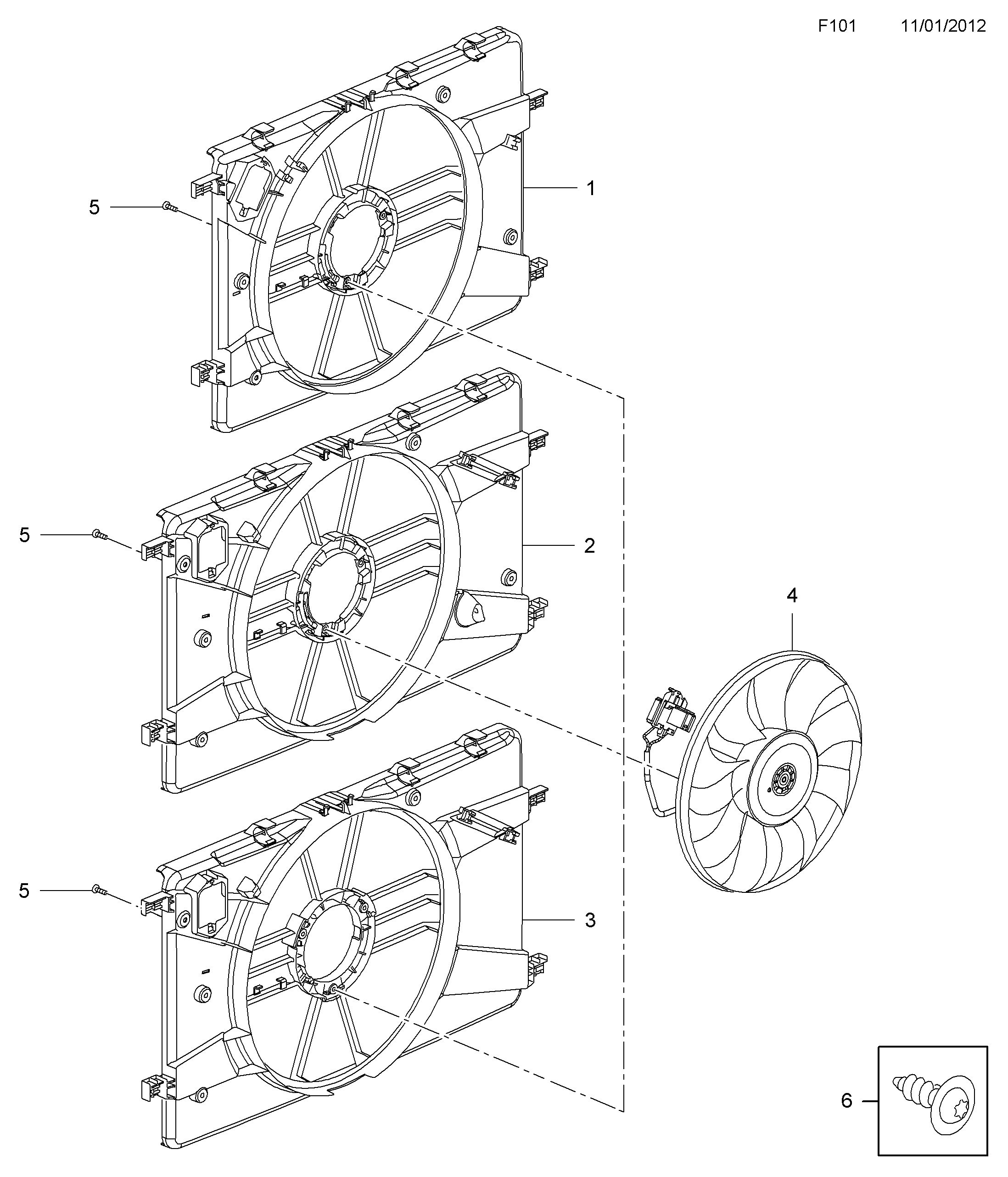 PSA 1314008 - Supporto, Griglia radiatore www.autoricambi360.it