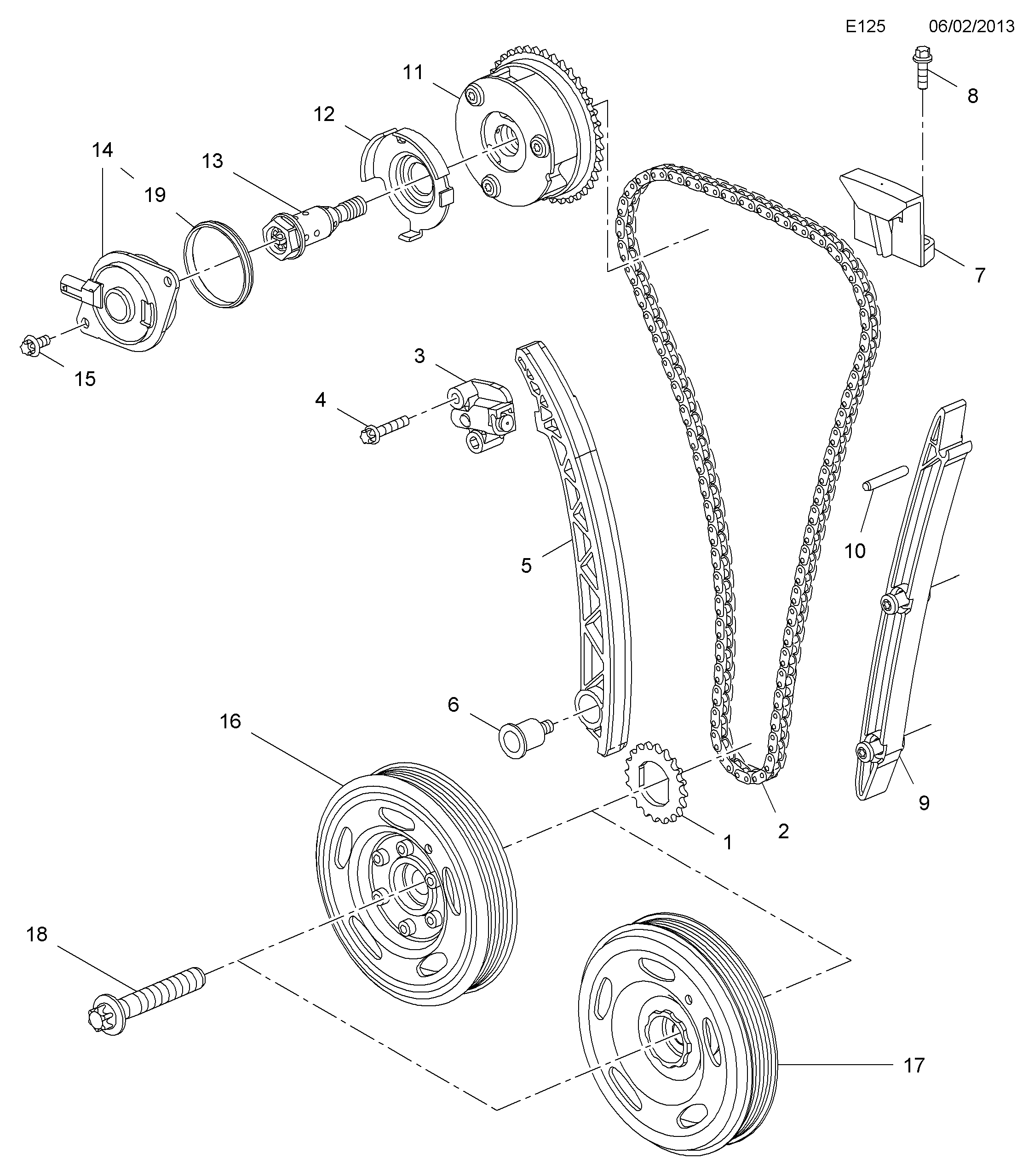 PSA 5636248* - Kit catena distribuzione www.autoricambi360.it