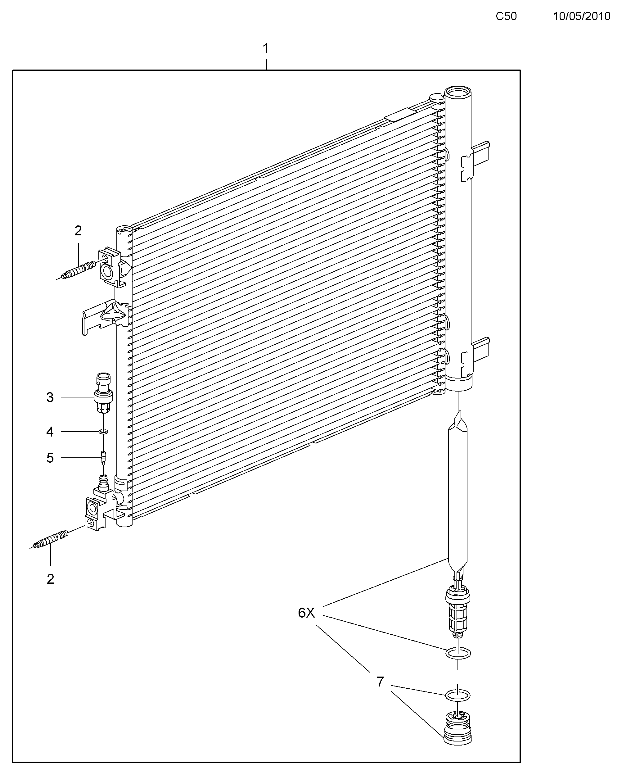 PSA 12 36 587 - Interruttore a pressione, Climatizzatore www.autoricambi360.it