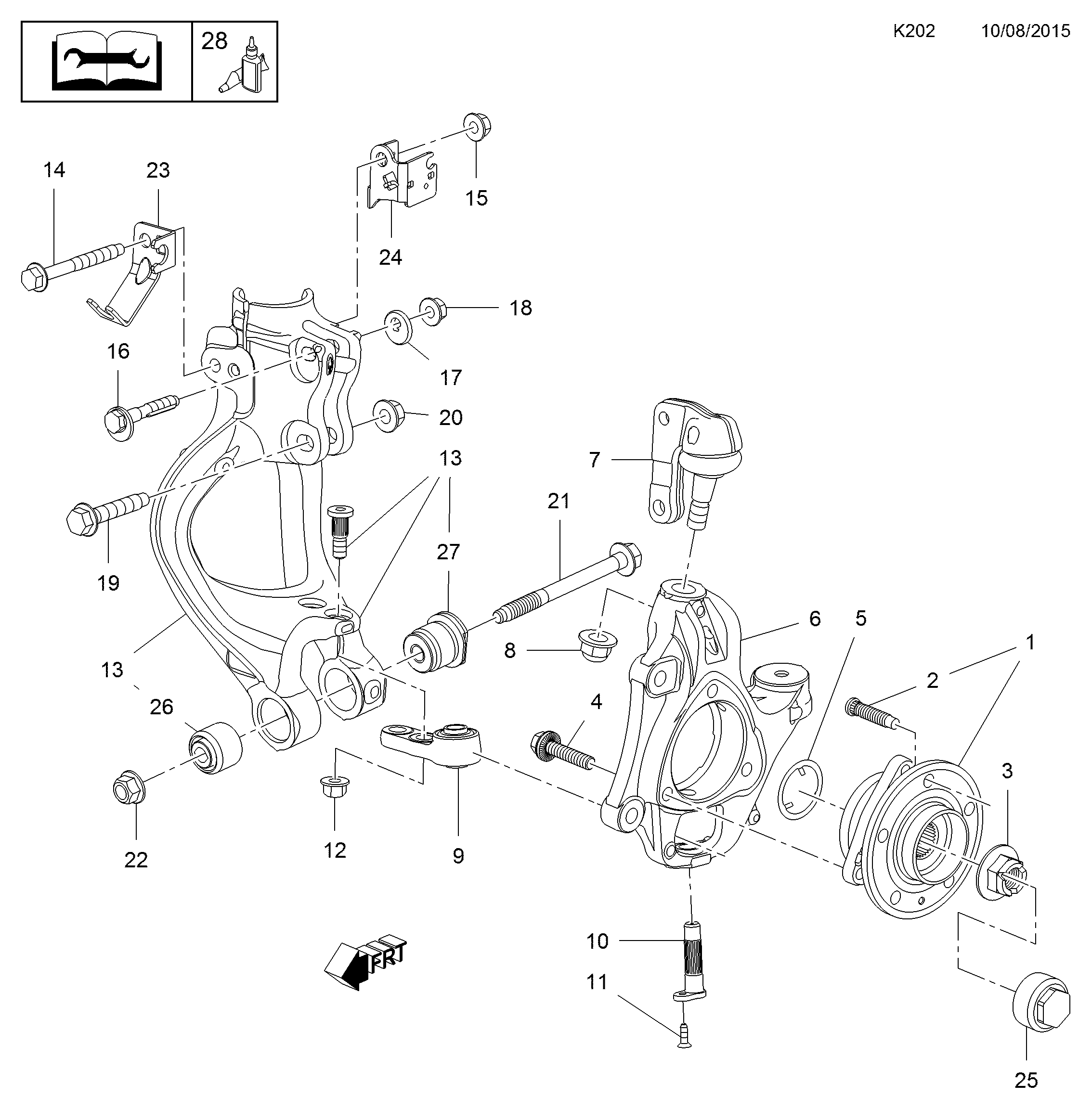 GM 328021 - Kit cuscinetto ruota www.autoricambi360.it