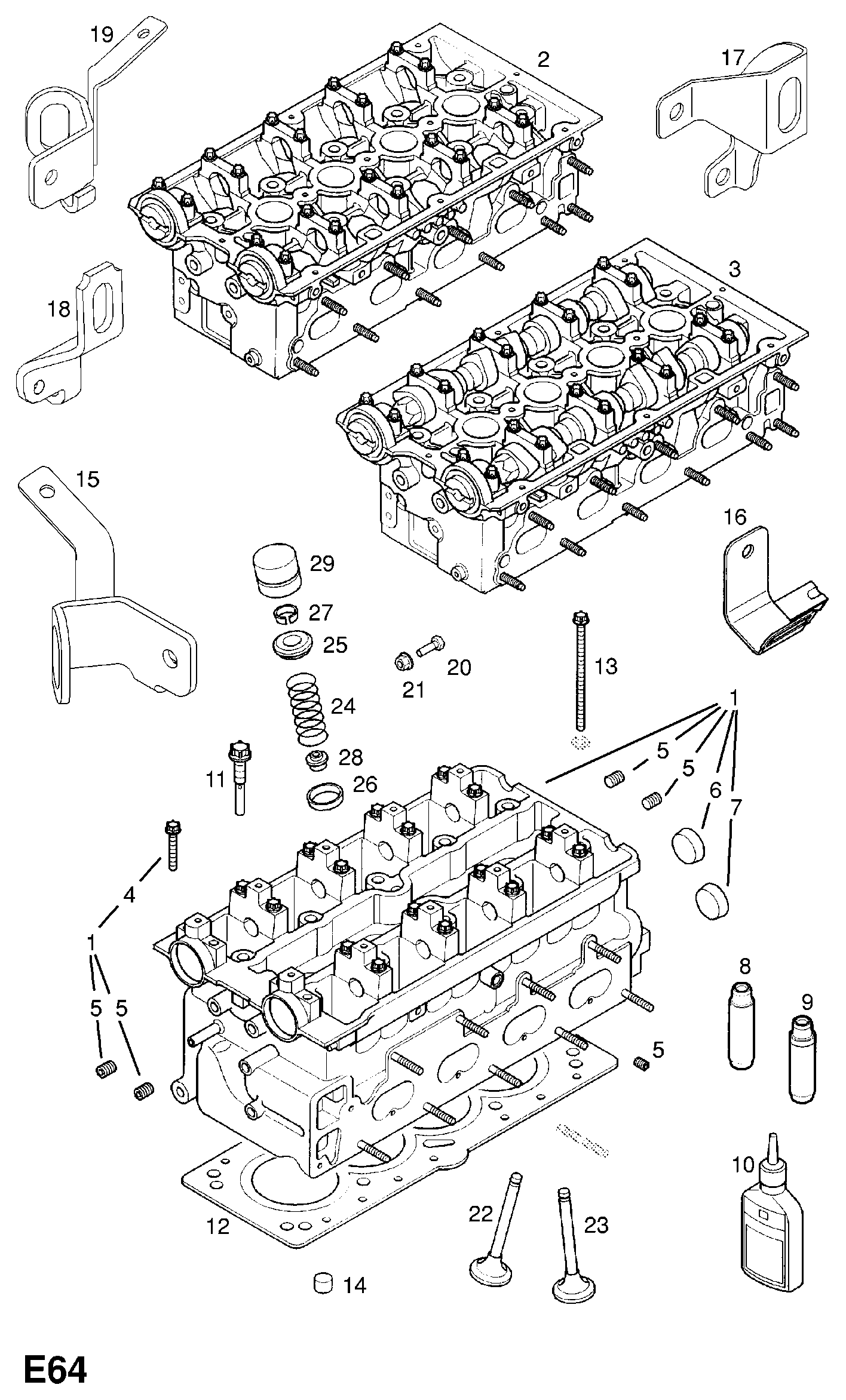 FORD 2 005 967 - Kit pastiglie freno, Freno a disco www.autoricambi360.it