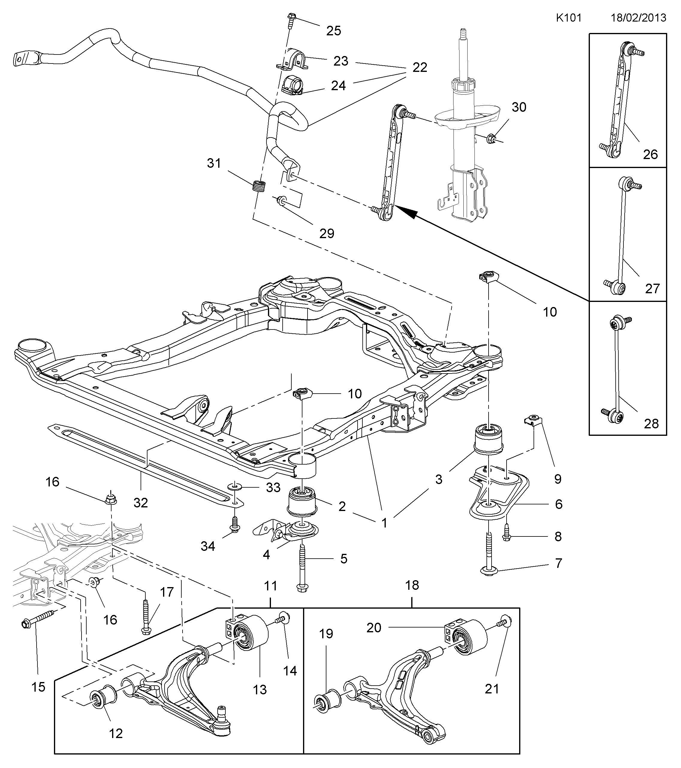 PSA 352866 - Supporto, Braccio oscillante www.autoricambi360.it