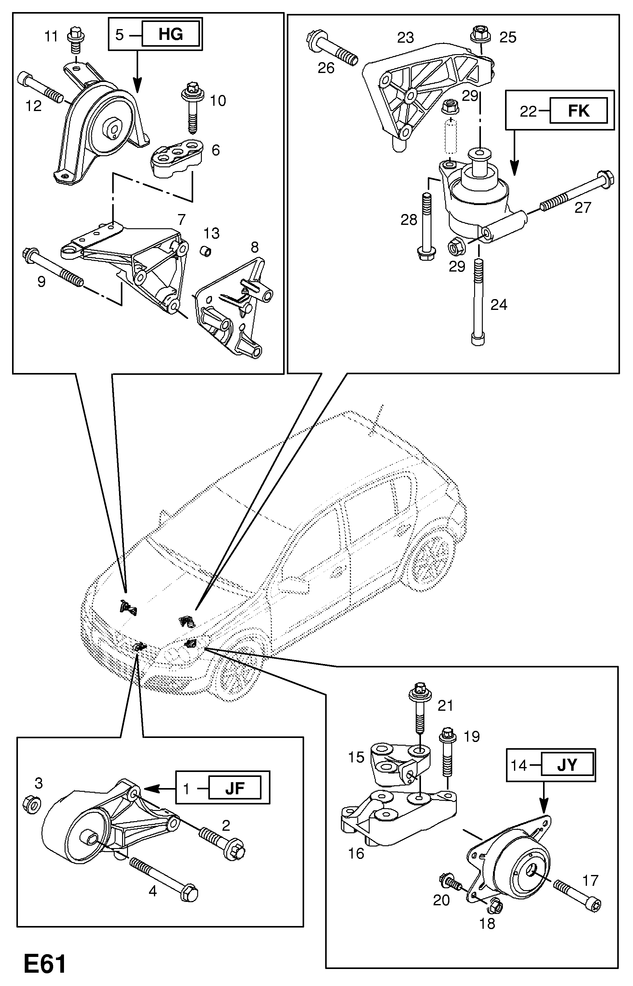 PSA 56 84 110 - Sospensione, Motore www.autoricambi360.it