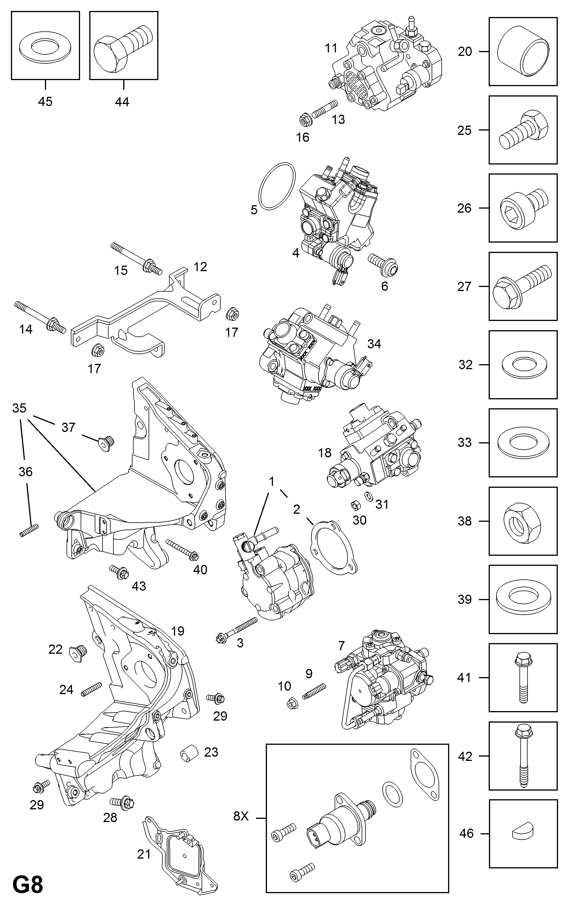 PSA 819517 - Valvola regolazione,Quantità carburante (Sist. Common Rai) www.autoricambi360.it