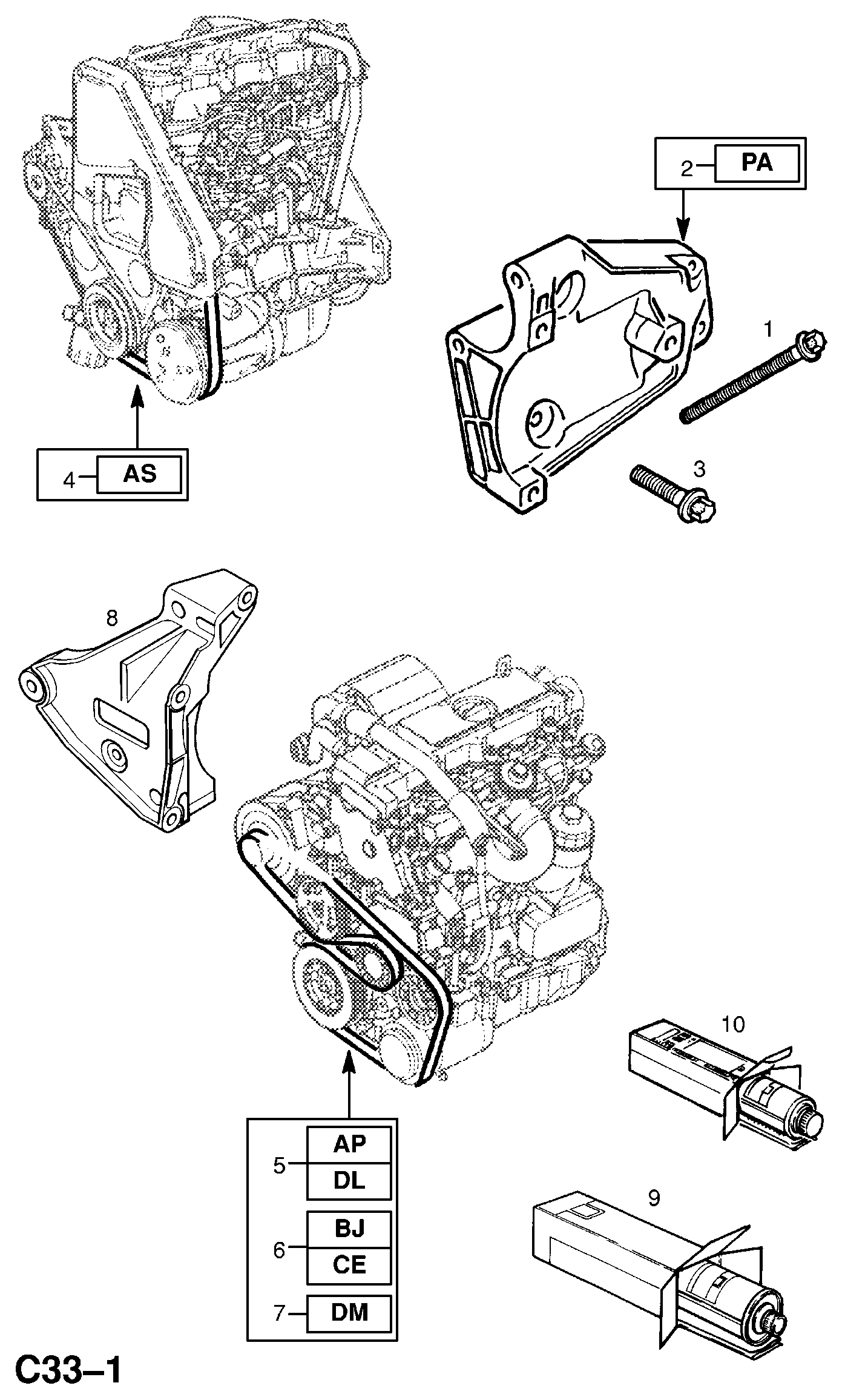 PSA 13 40 665 - Cinghia Poly-V www.autoricambi360.it