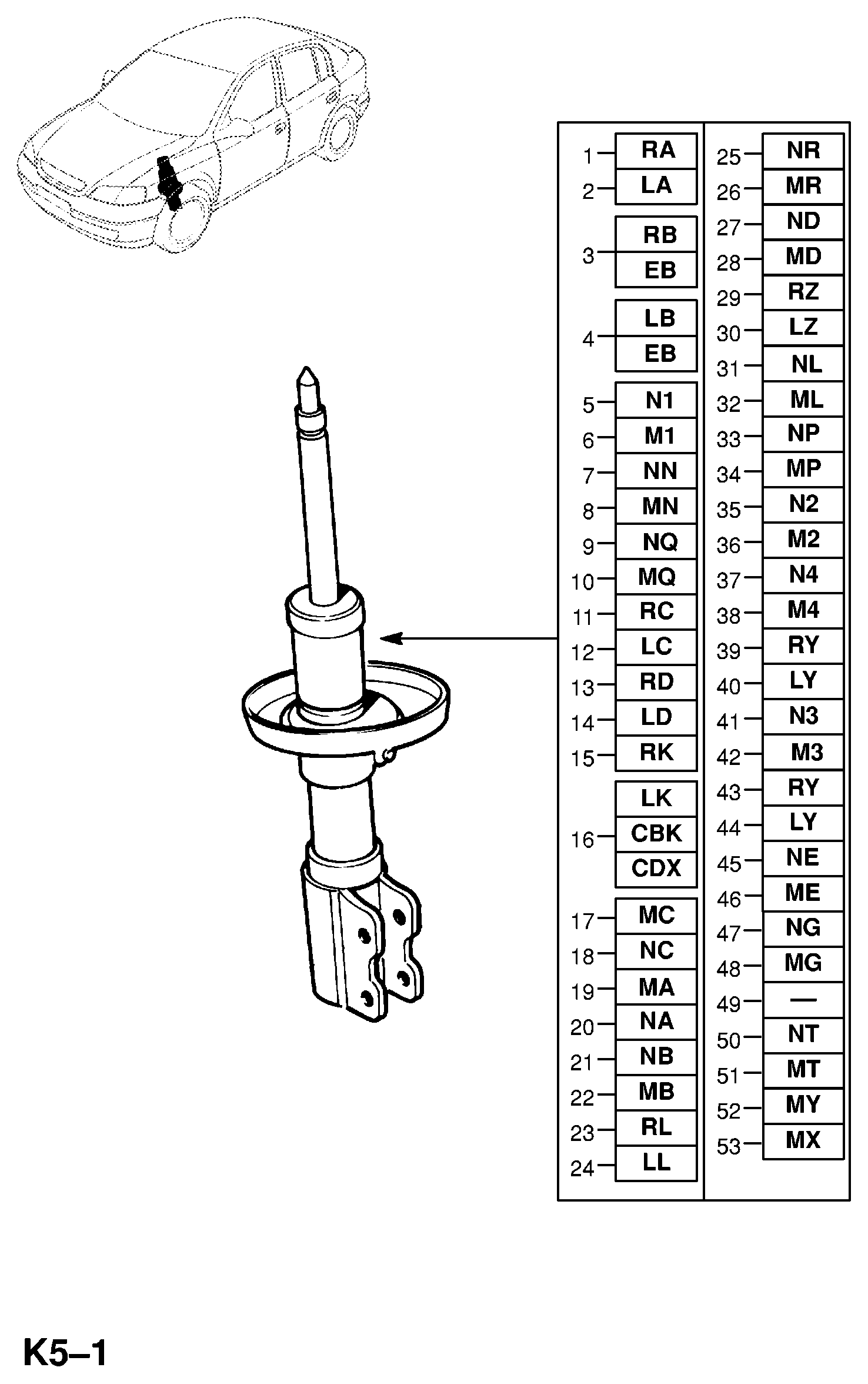 PSA 344 061 - Ammortizzatore www.autoricambi360.it