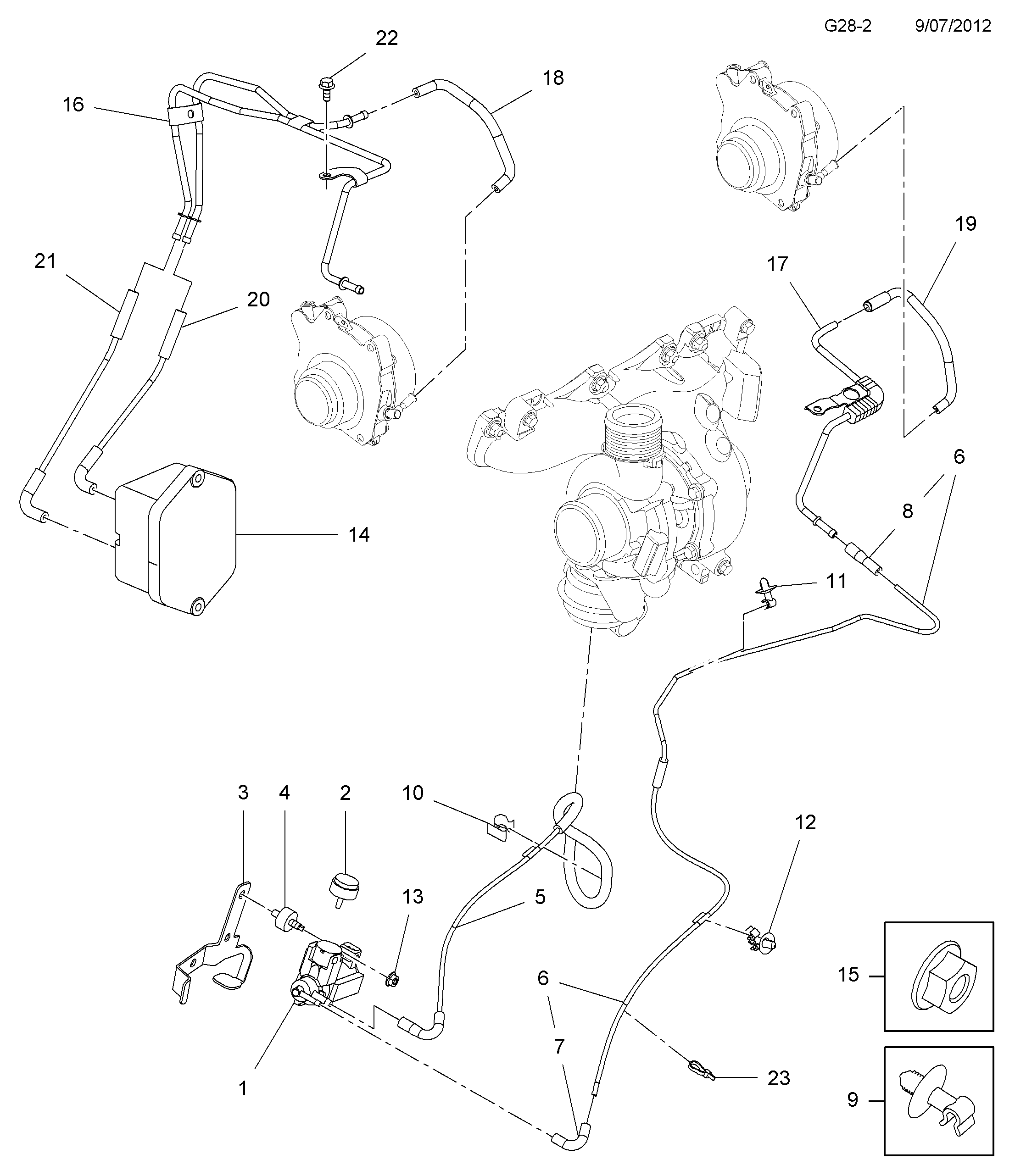 PSA 13 37 999 - Kit catena distribuzione www.autoricambi360.it