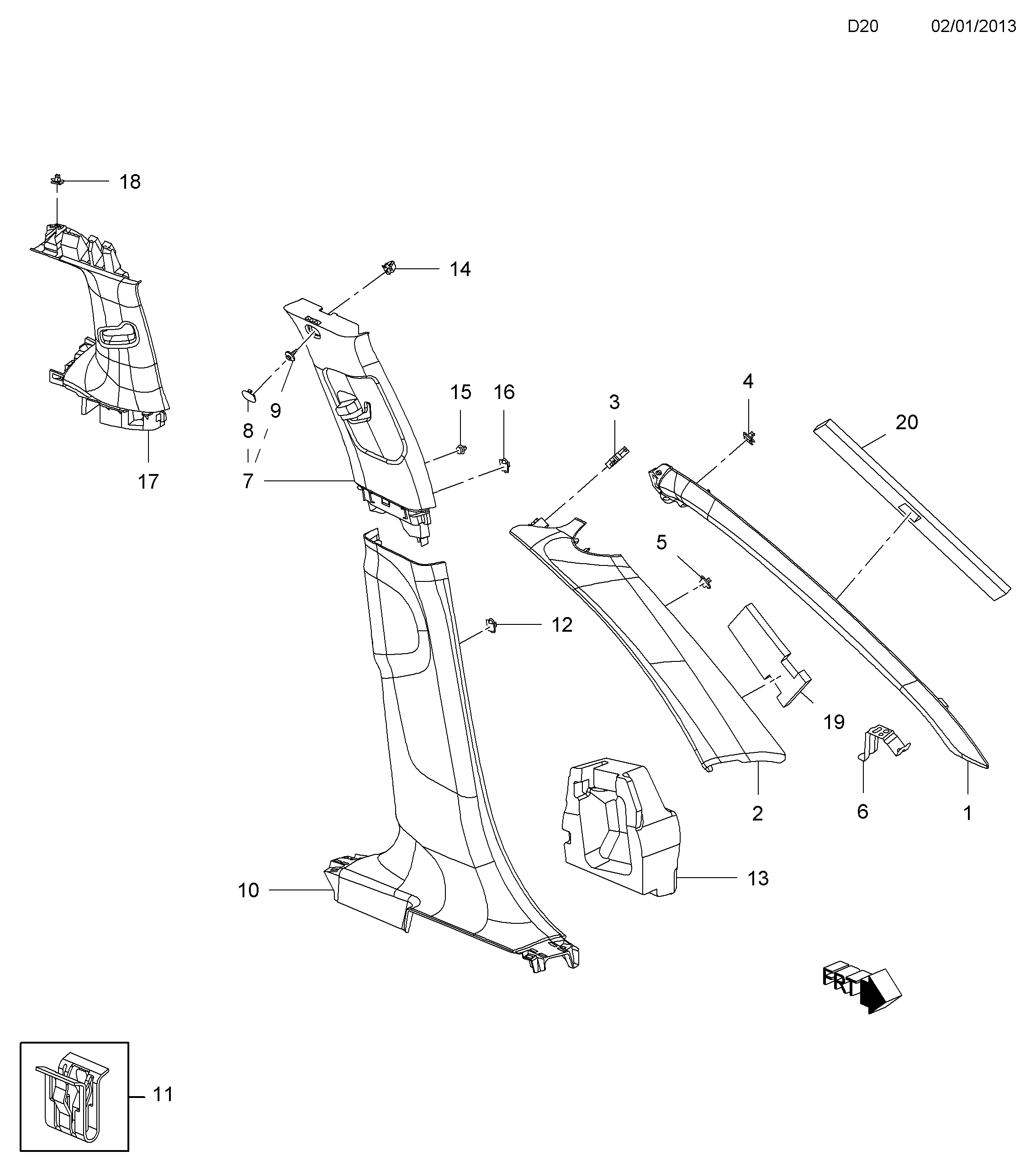 FORD 2225236 - Cinghia Poly-V www.autoricambi360.it