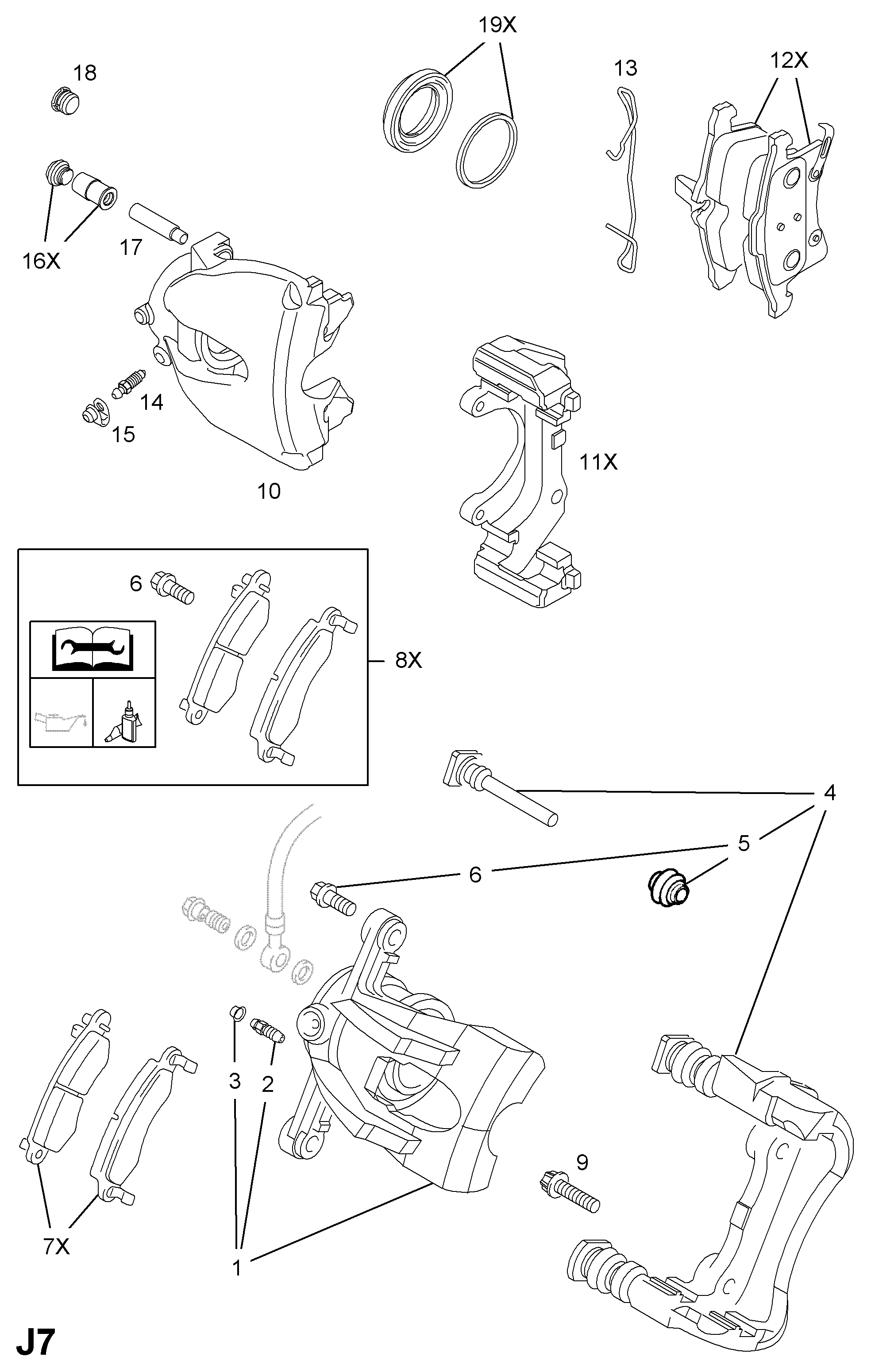 PSA 1605080 - Kit pastiglie freno, Freno a disco www.autoricambi360.it