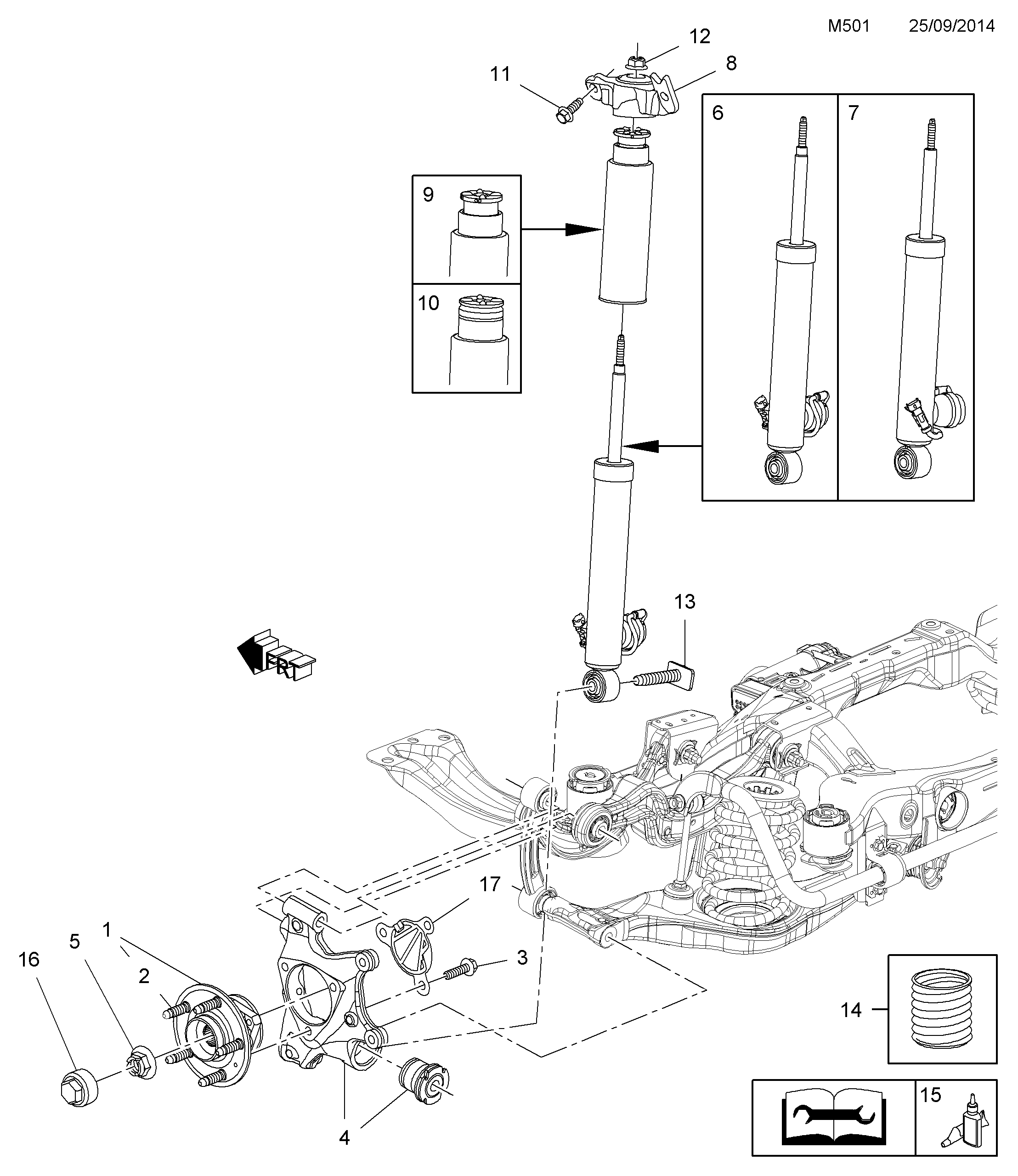 PSA 436635 - Ammortizzatore www.autoricambi360.it