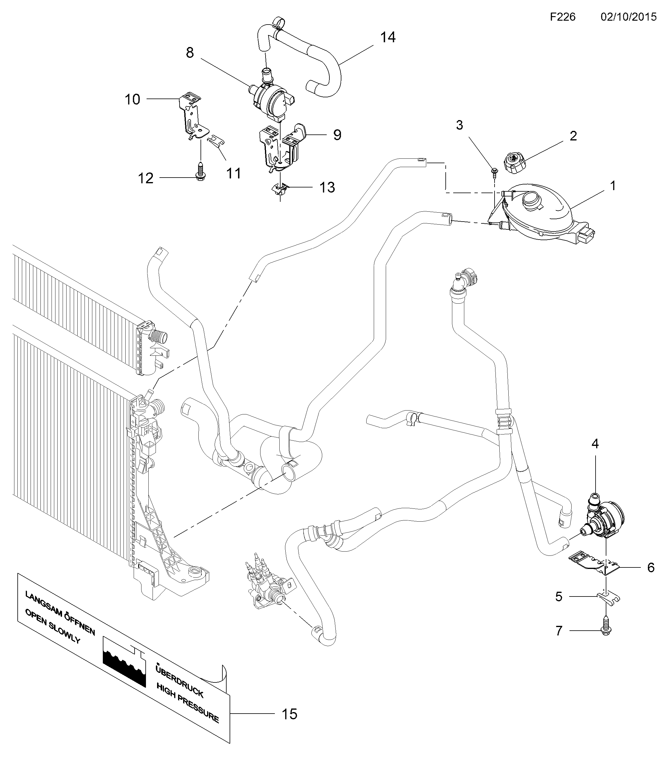 PSA 4408066 - Tappo, serbatoio refrigerante www.autoricambi360.it