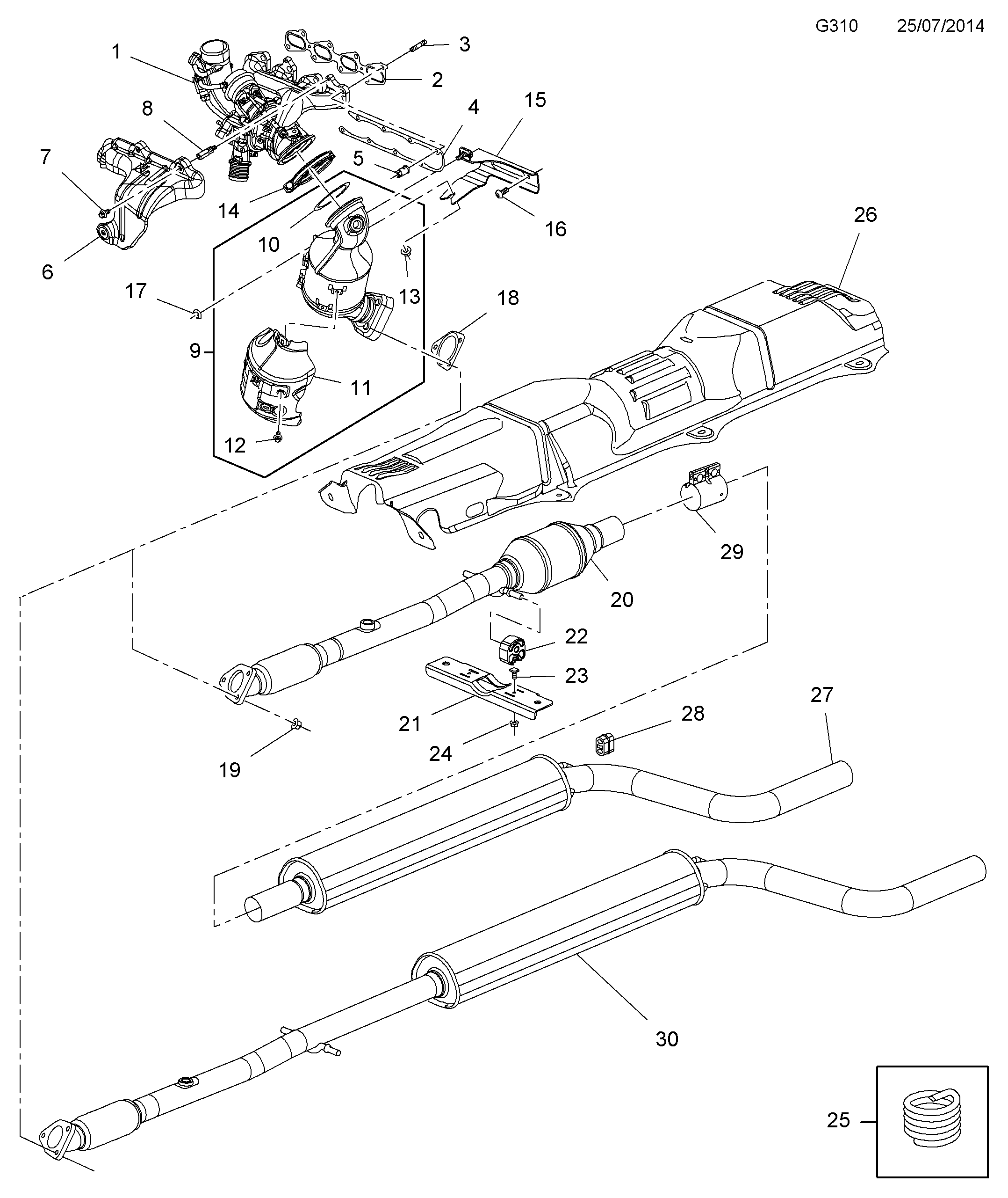 FORD 2005987 - Kit pastiglie freno, Freno a disco www.autoricambi360.it
