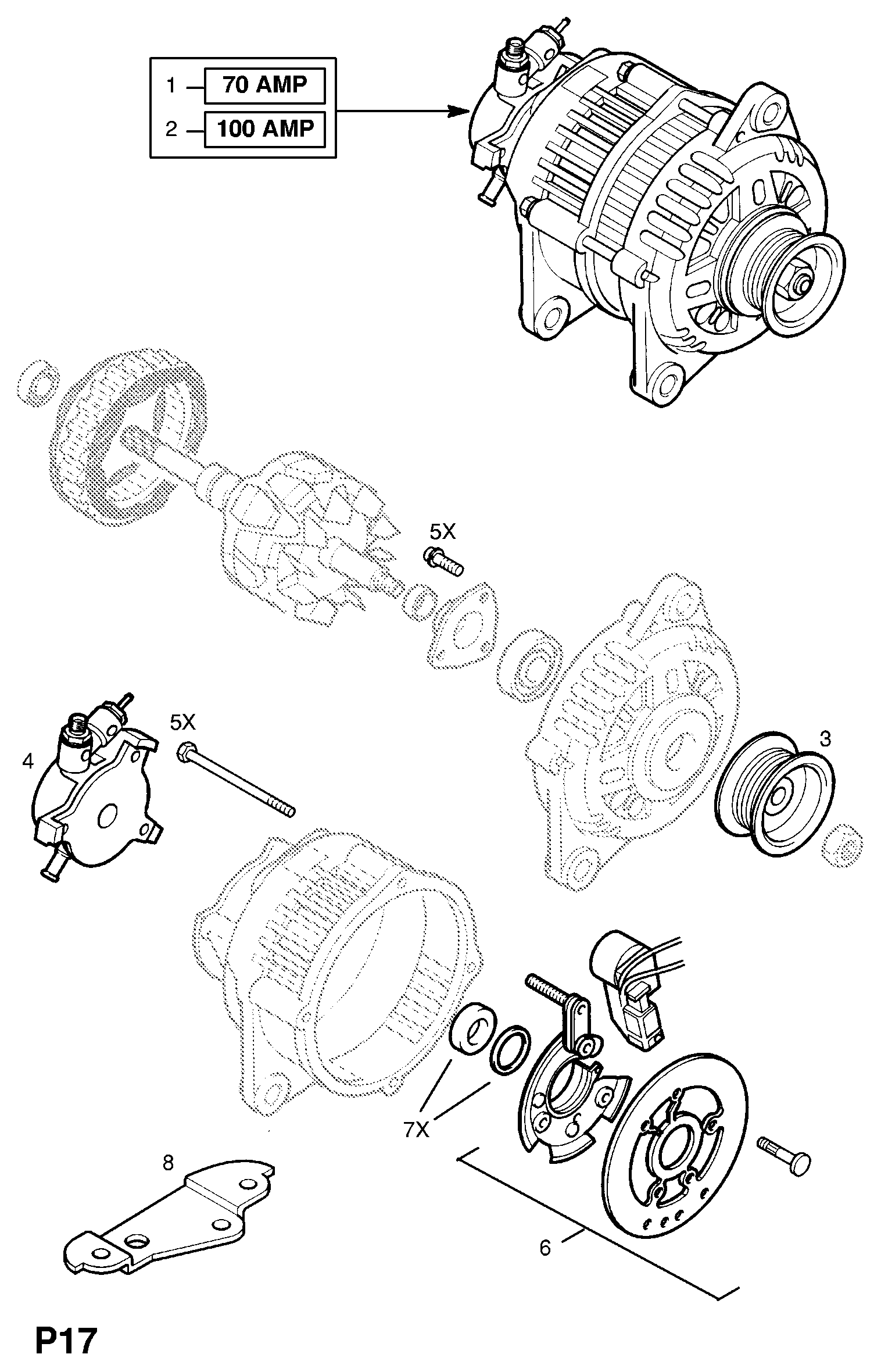 PSA 12 04 158 - Alternatore www.autoricambi360.it