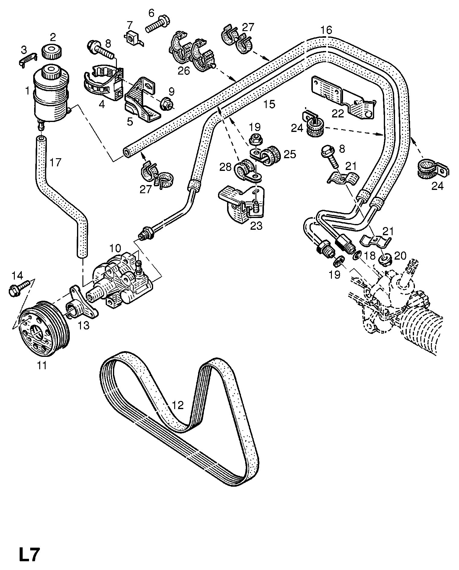 PSA 4401649 - Cinghia Poly-V www.autoricambi360.it