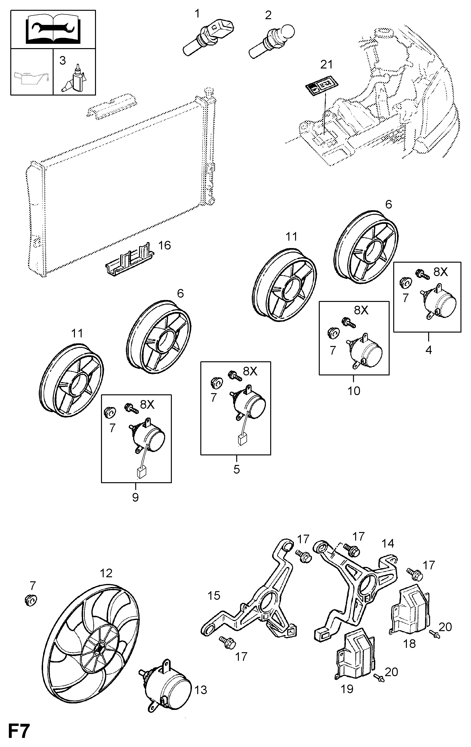 GM 1338458 - Sensore, Temperatura refrigerante www.autoricambi360.it