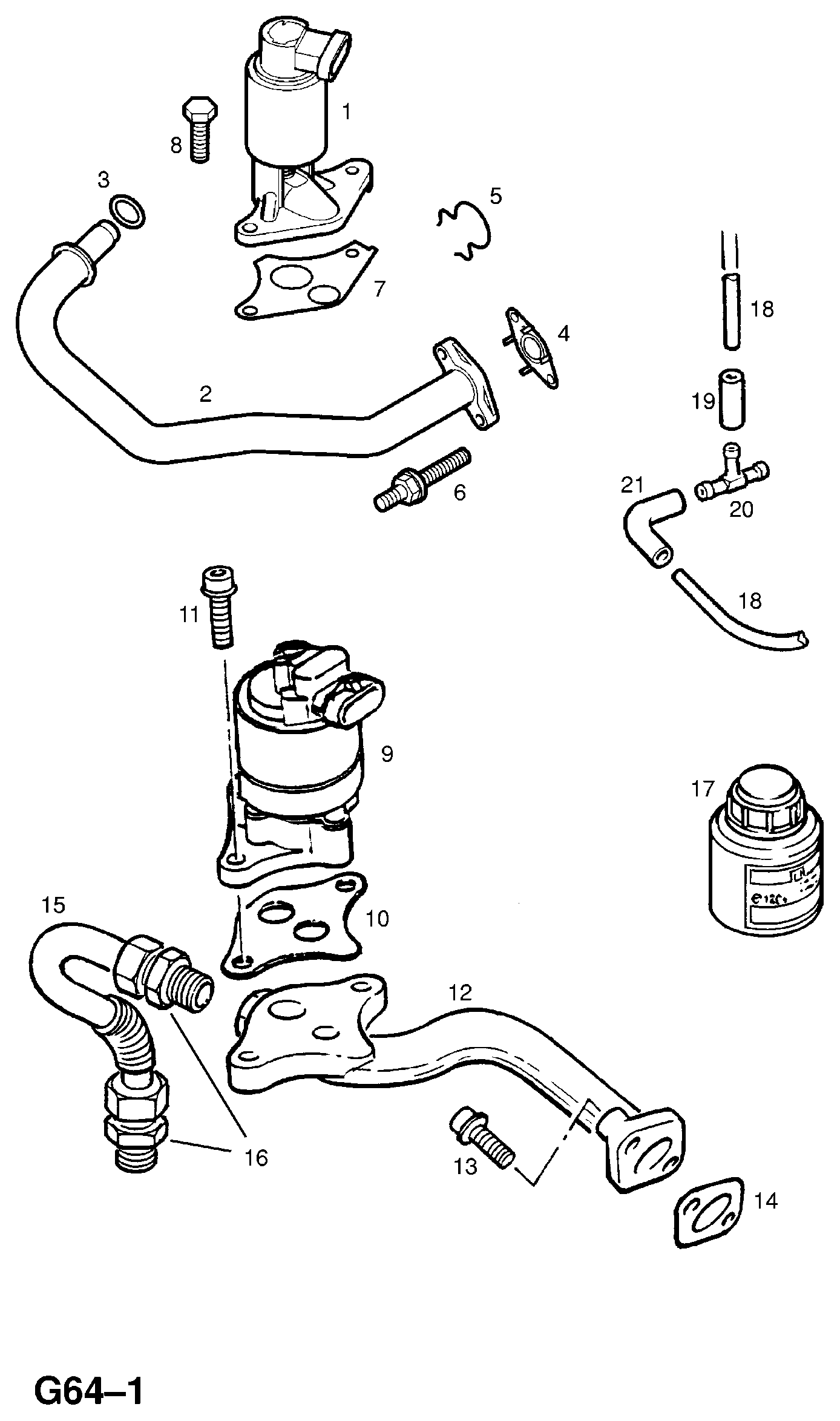PSA 5851009 - Valvola ricircolo gas scarico-EGR www.autoricambi360.it