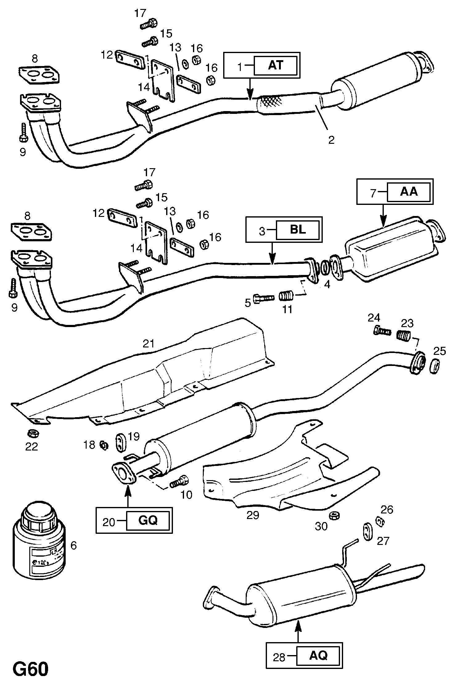 PSA 20 00 305 - Bullone / Vite www.autoricambi360.it