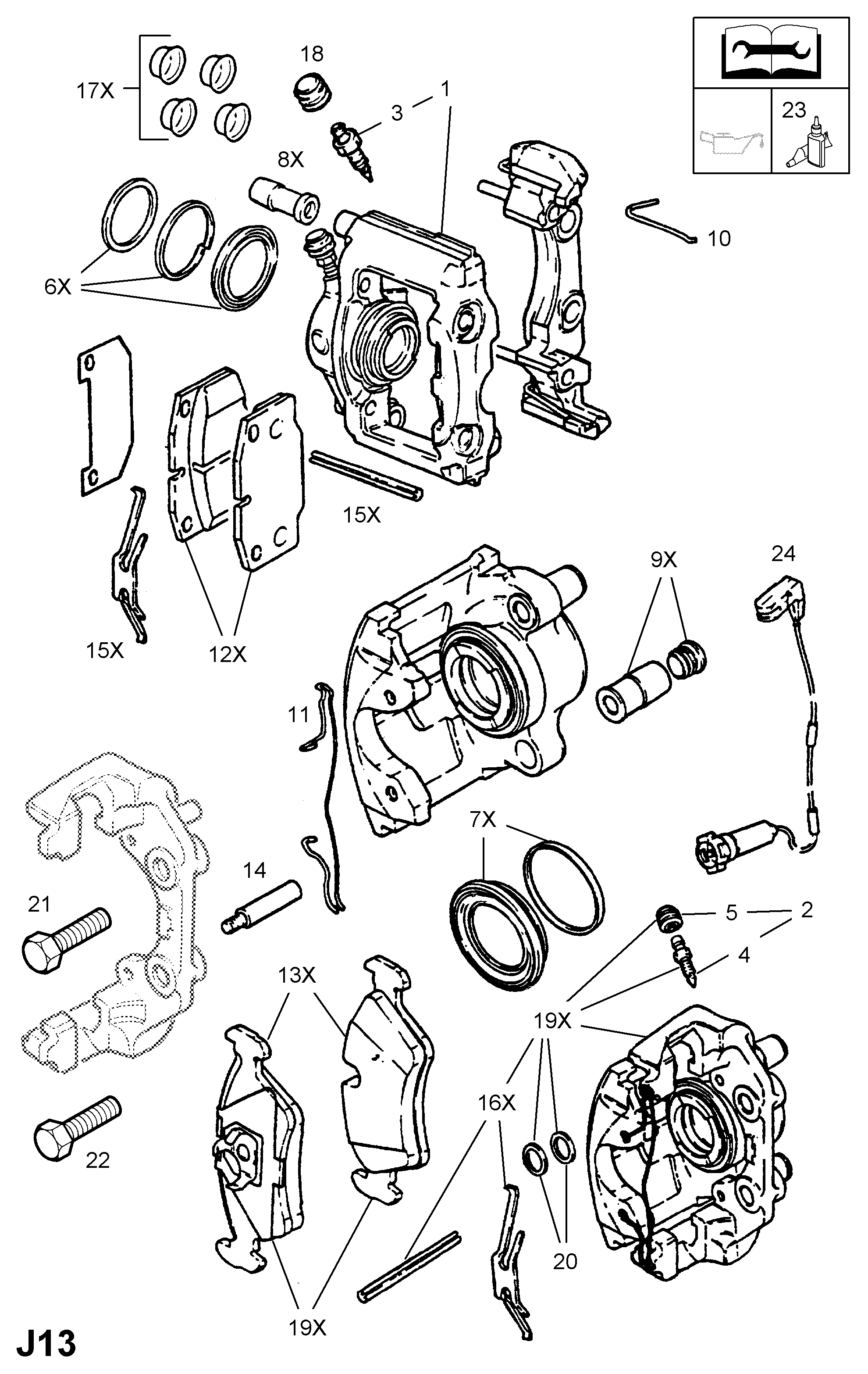 PSA 1605789 - Kit pastiglie freno, Freno a disco www.autoricambi360.it