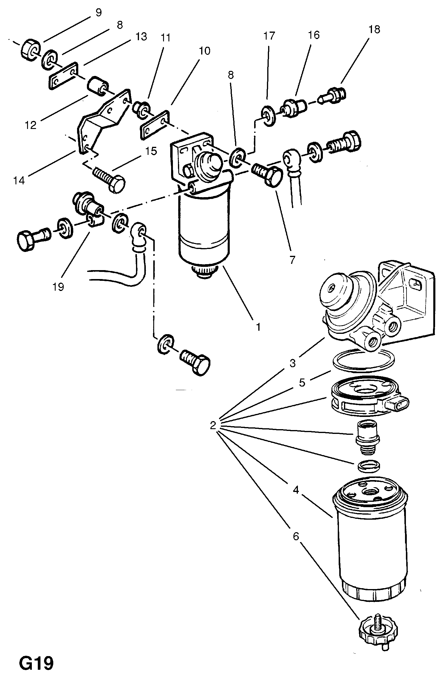 PSA 813565 - Filtro carburante www.autoricambi360.it