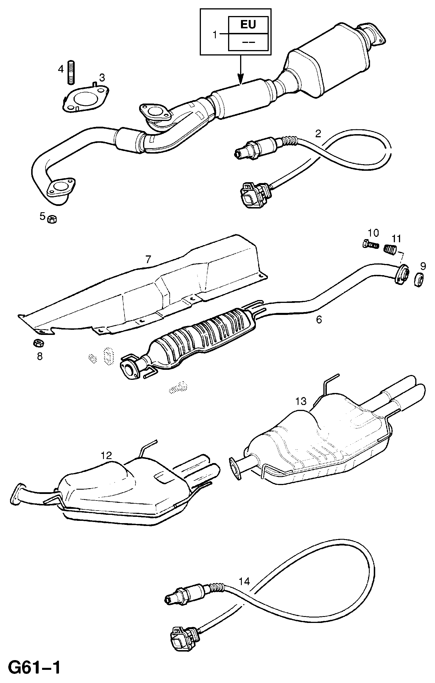 PSA 855388 - Sonda lambda www.autoricambi360.it