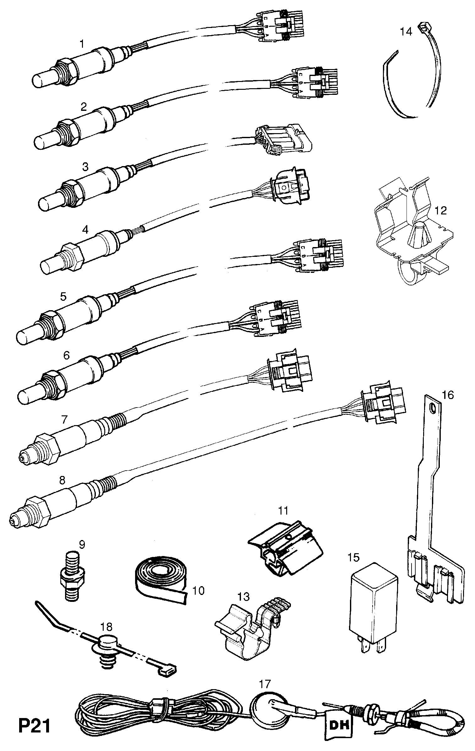 PSA 85 53 85 - Sonda lambda www.autoricambi360.it