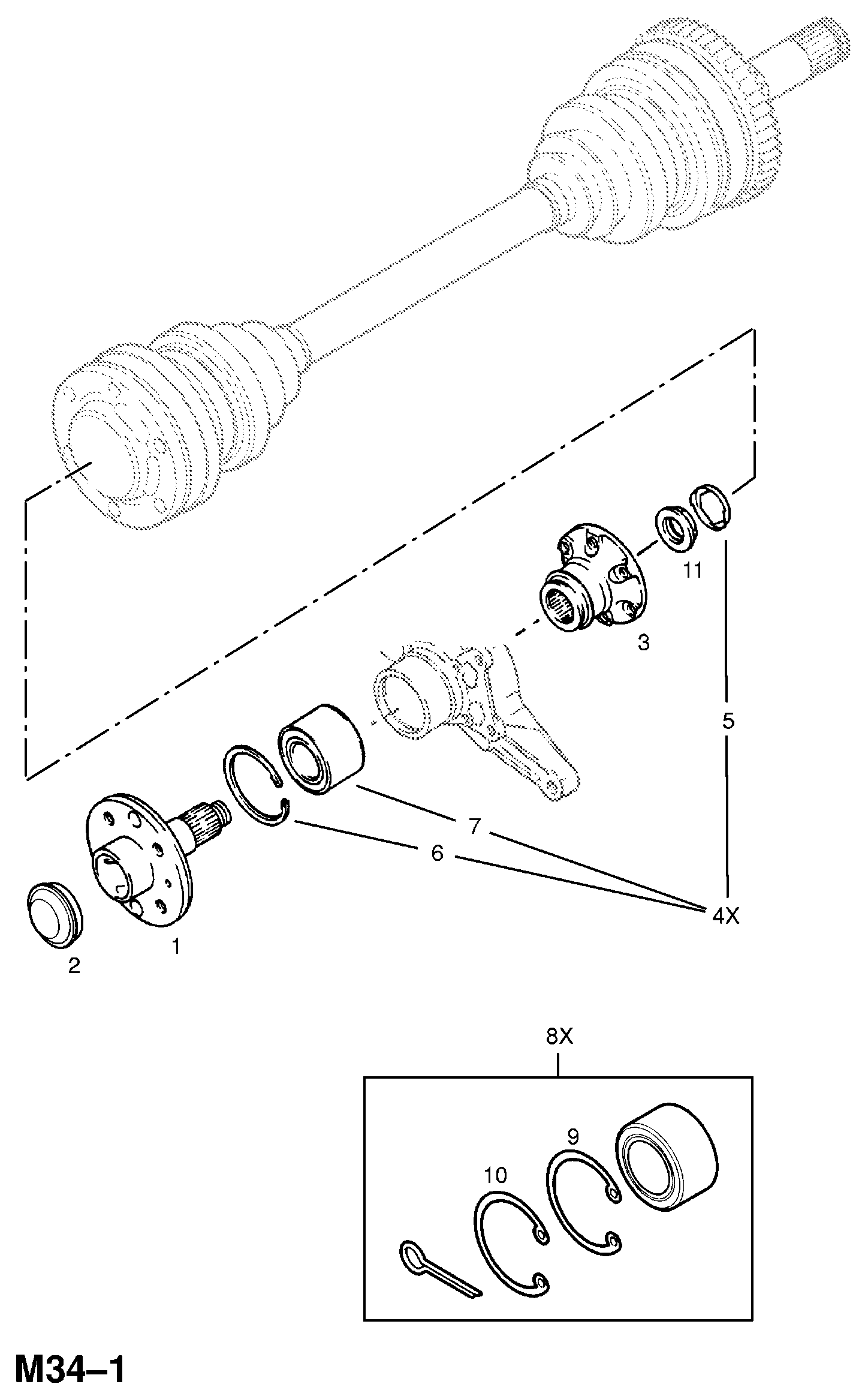 PSA 330504 - Kit cuscinetto ruota www.autoricambi360.it